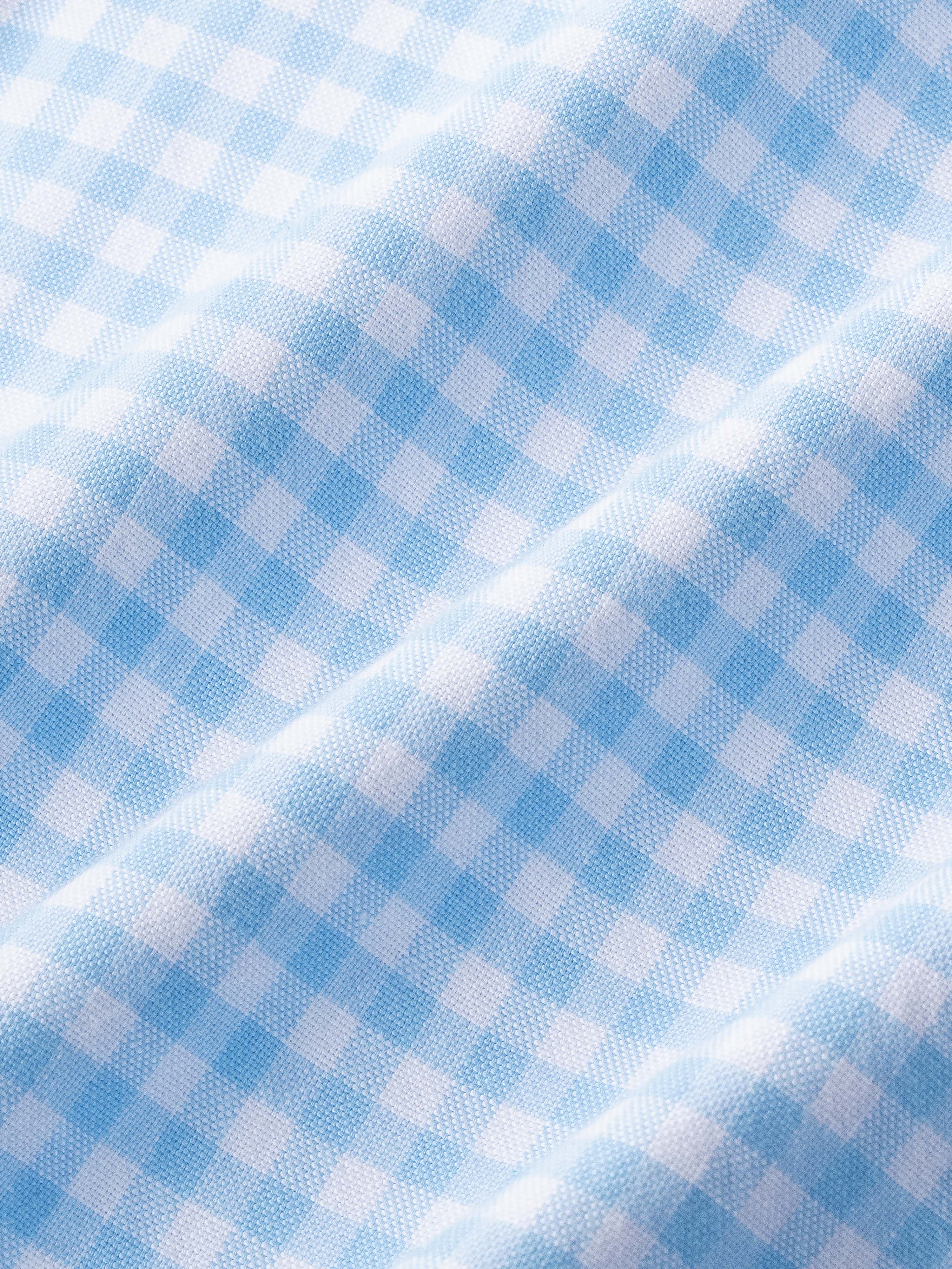 Men Blue Oxford Shirt