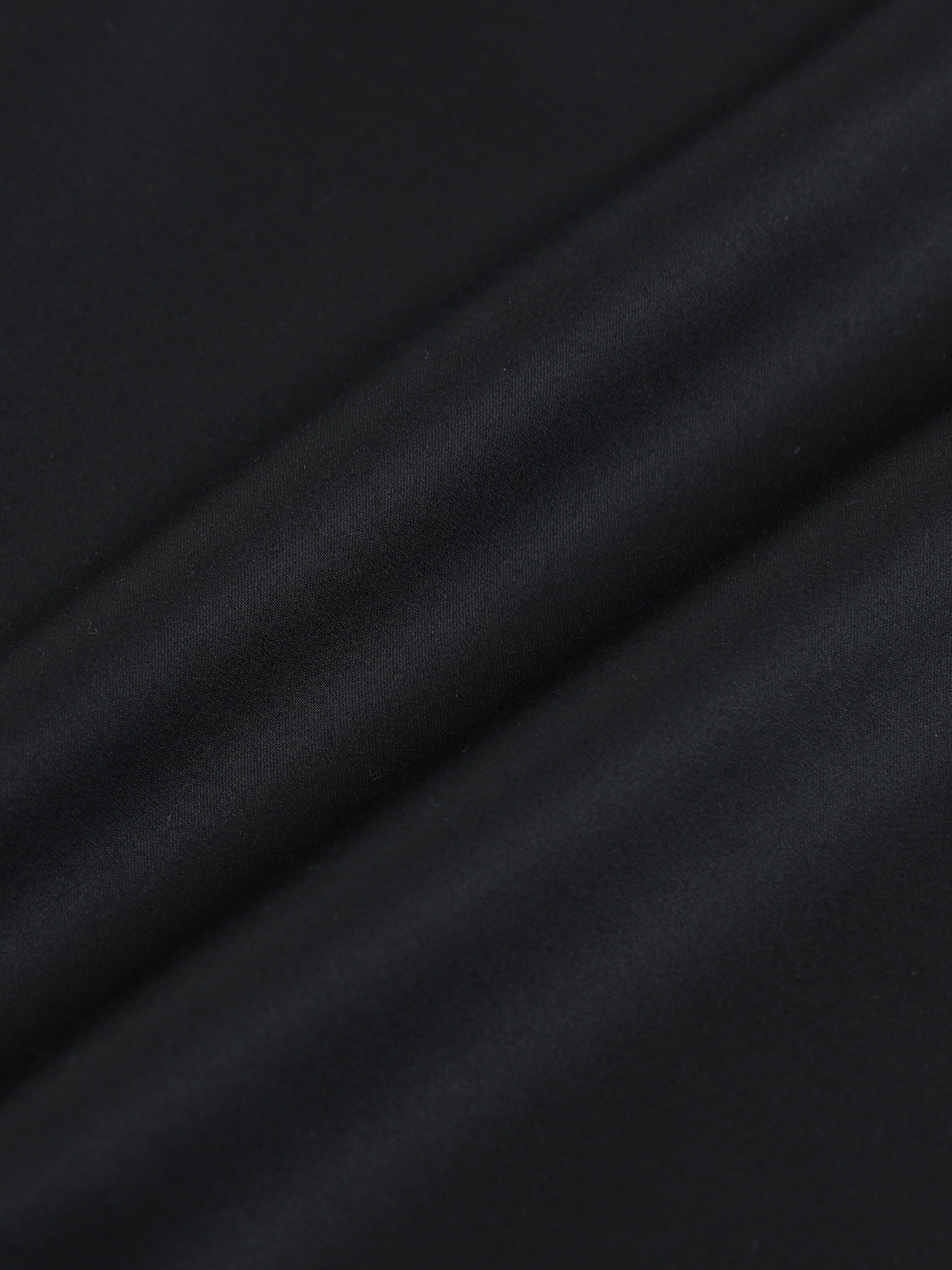 Men Black Satin Shirt