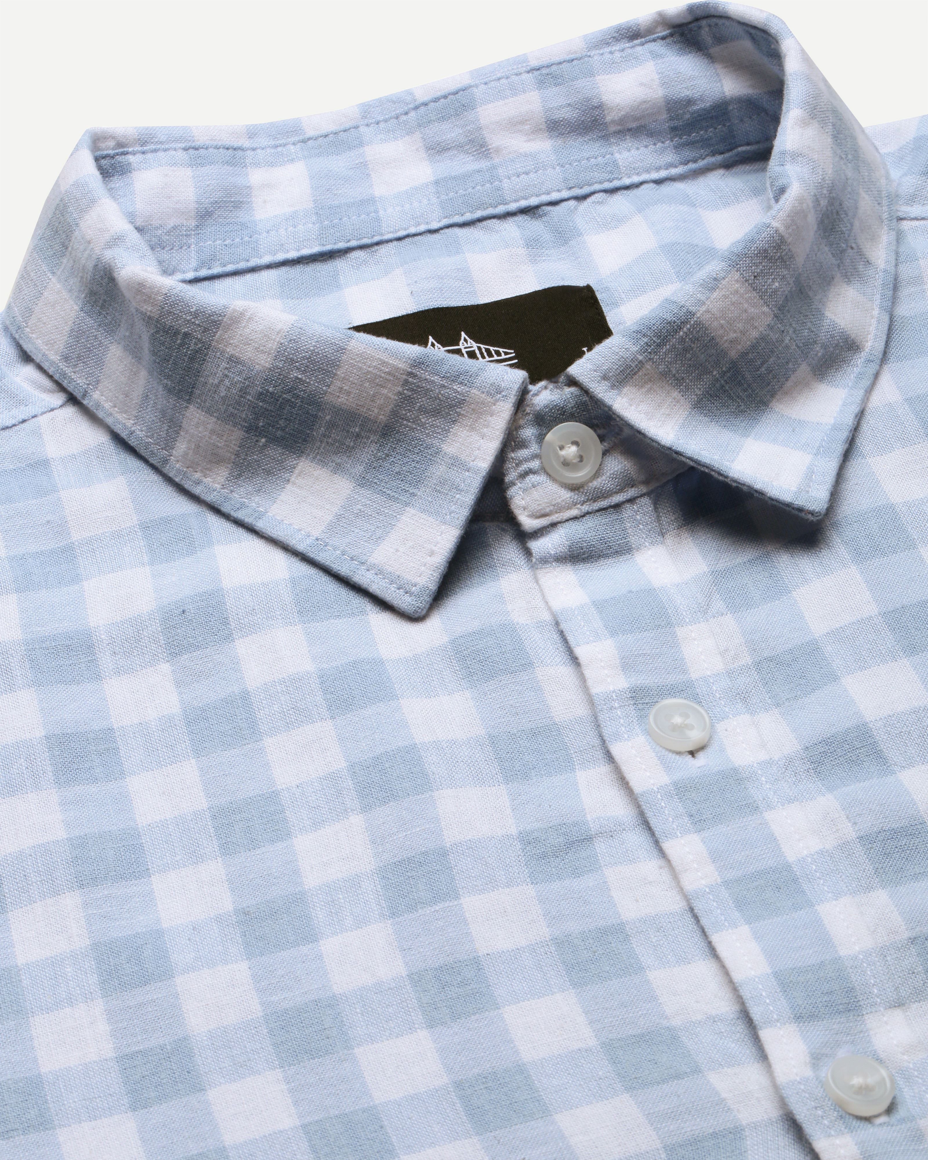 Men Blue Slim Fit Shirt