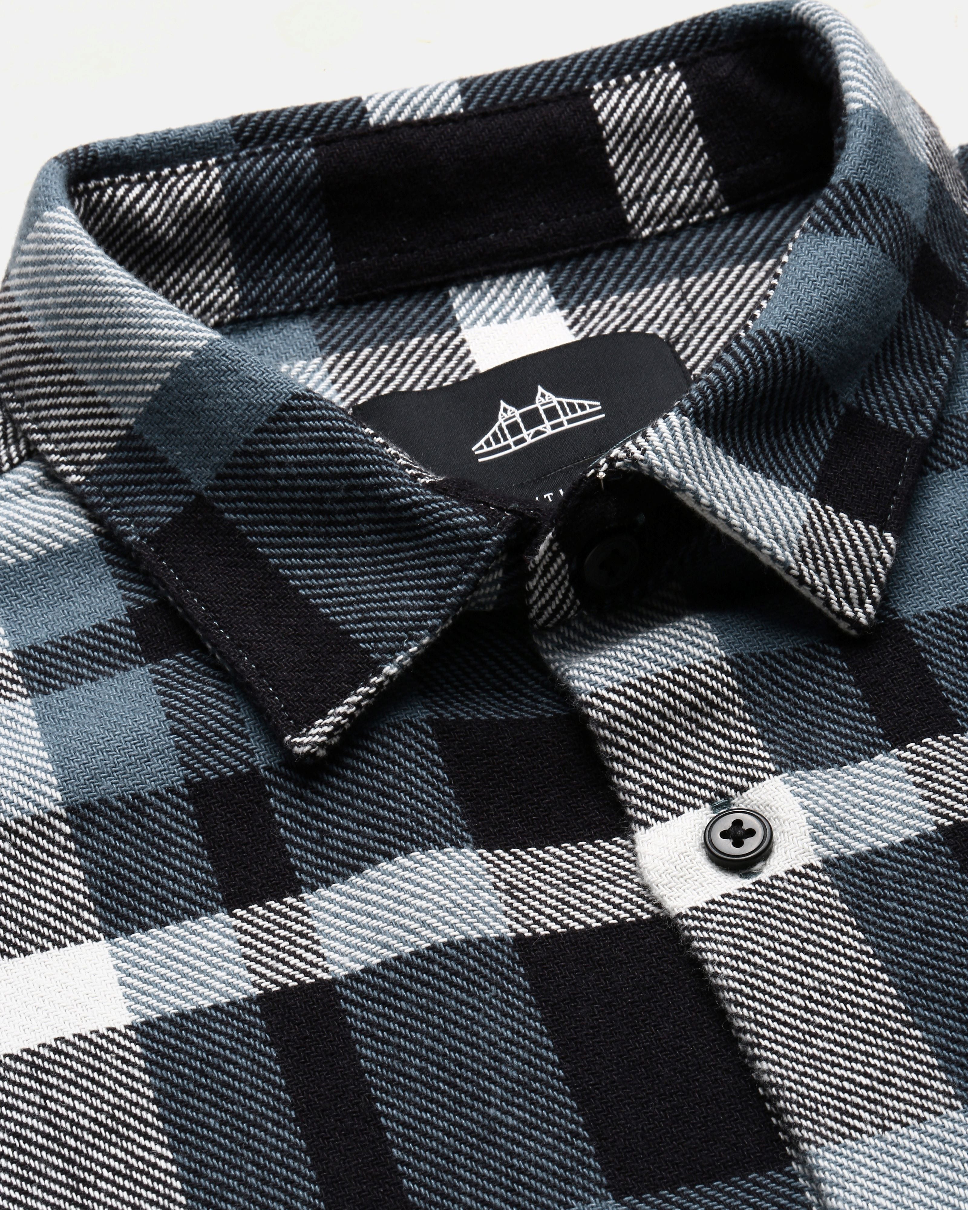 Men Blue Casual Shirt