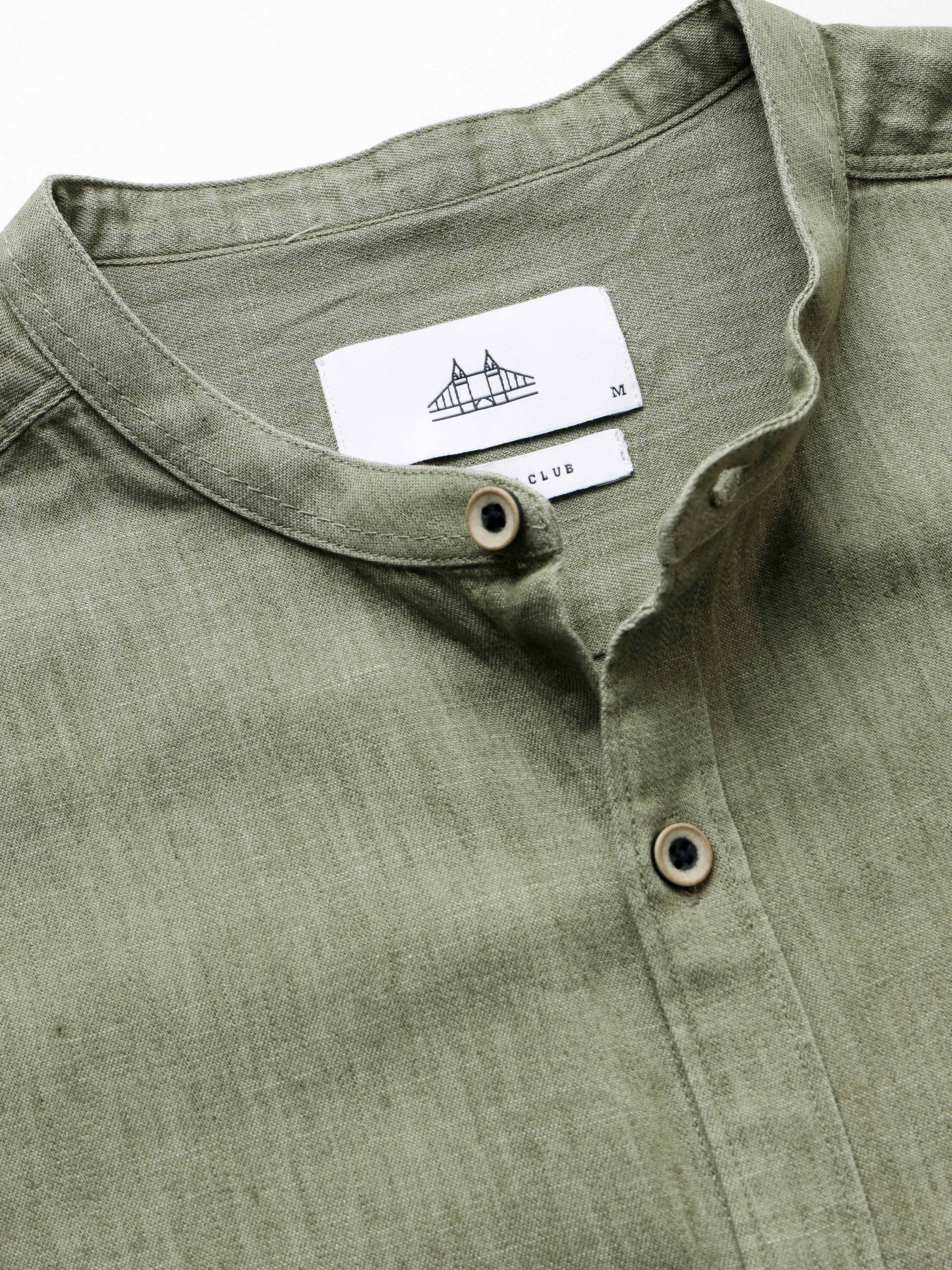 Men Olive Rupo Rainy Shirt