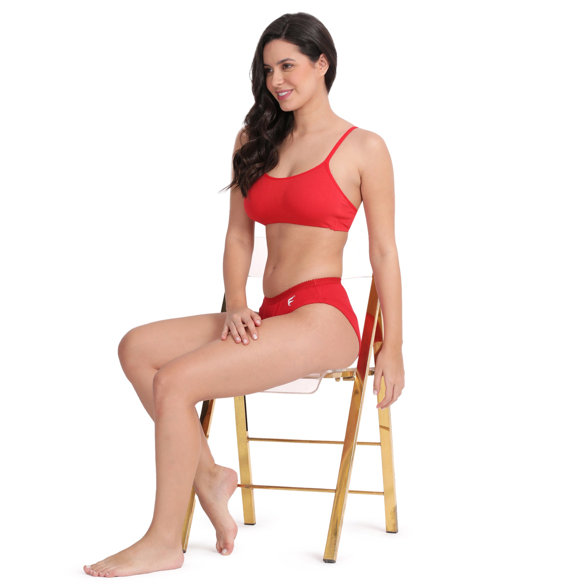 Low Rise Half Coverage Bikini Pack Of 3