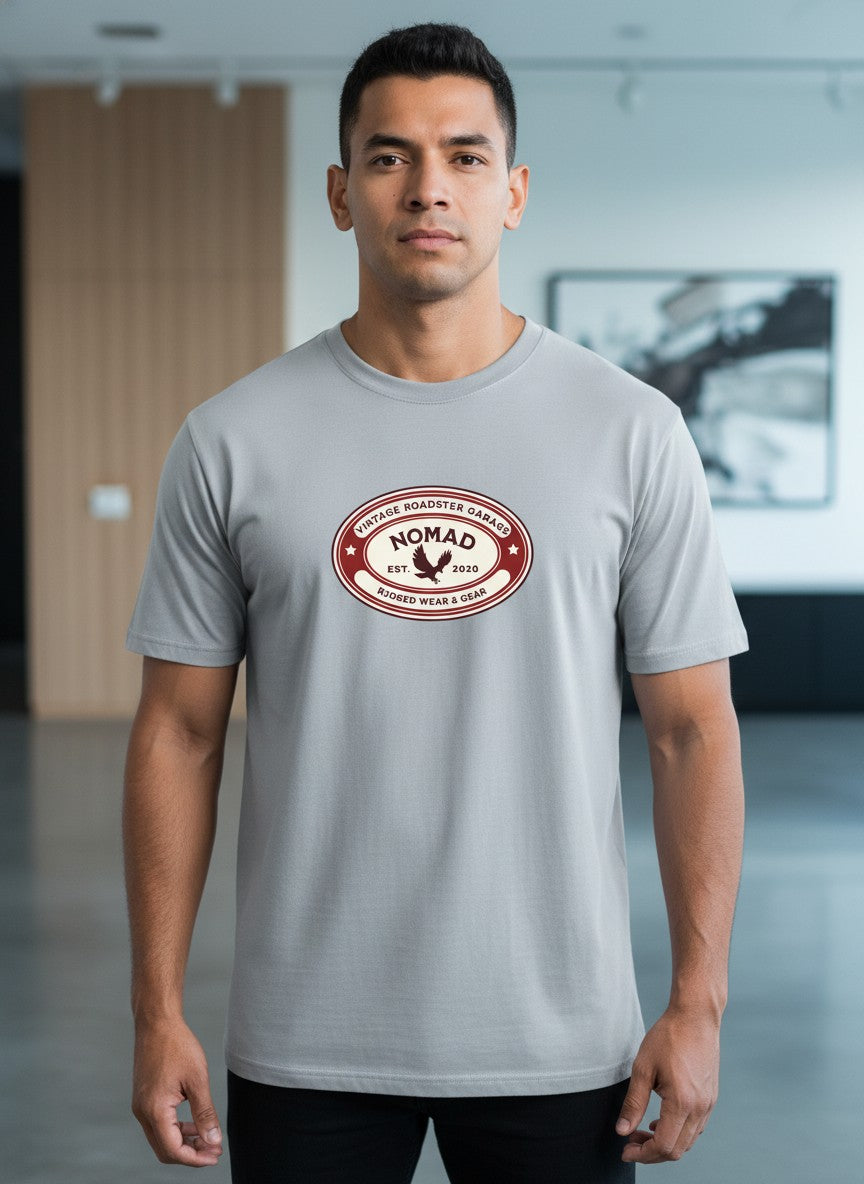 Men Oversized Cotton Printed T-Shirt
