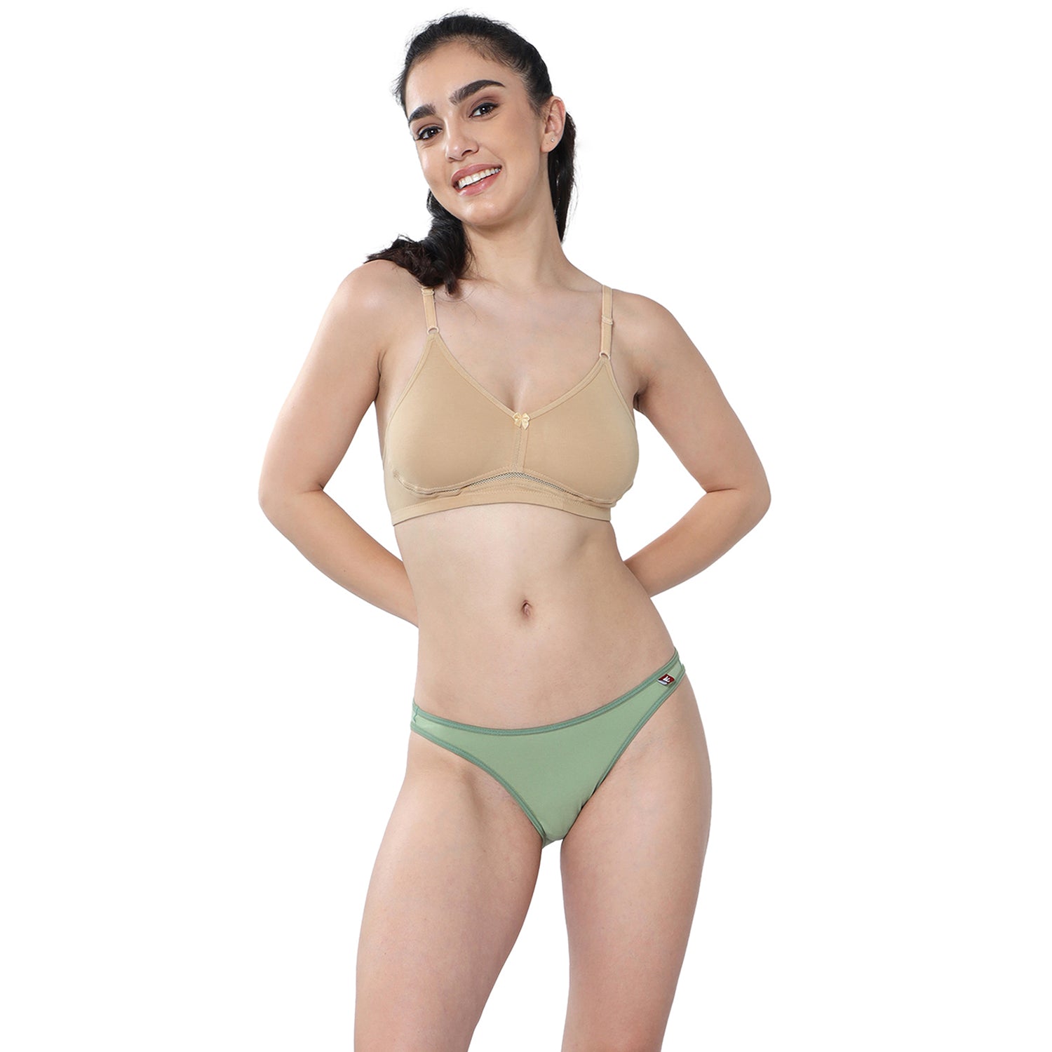 Low Rise Half Coverage Bikini Pack Of 2