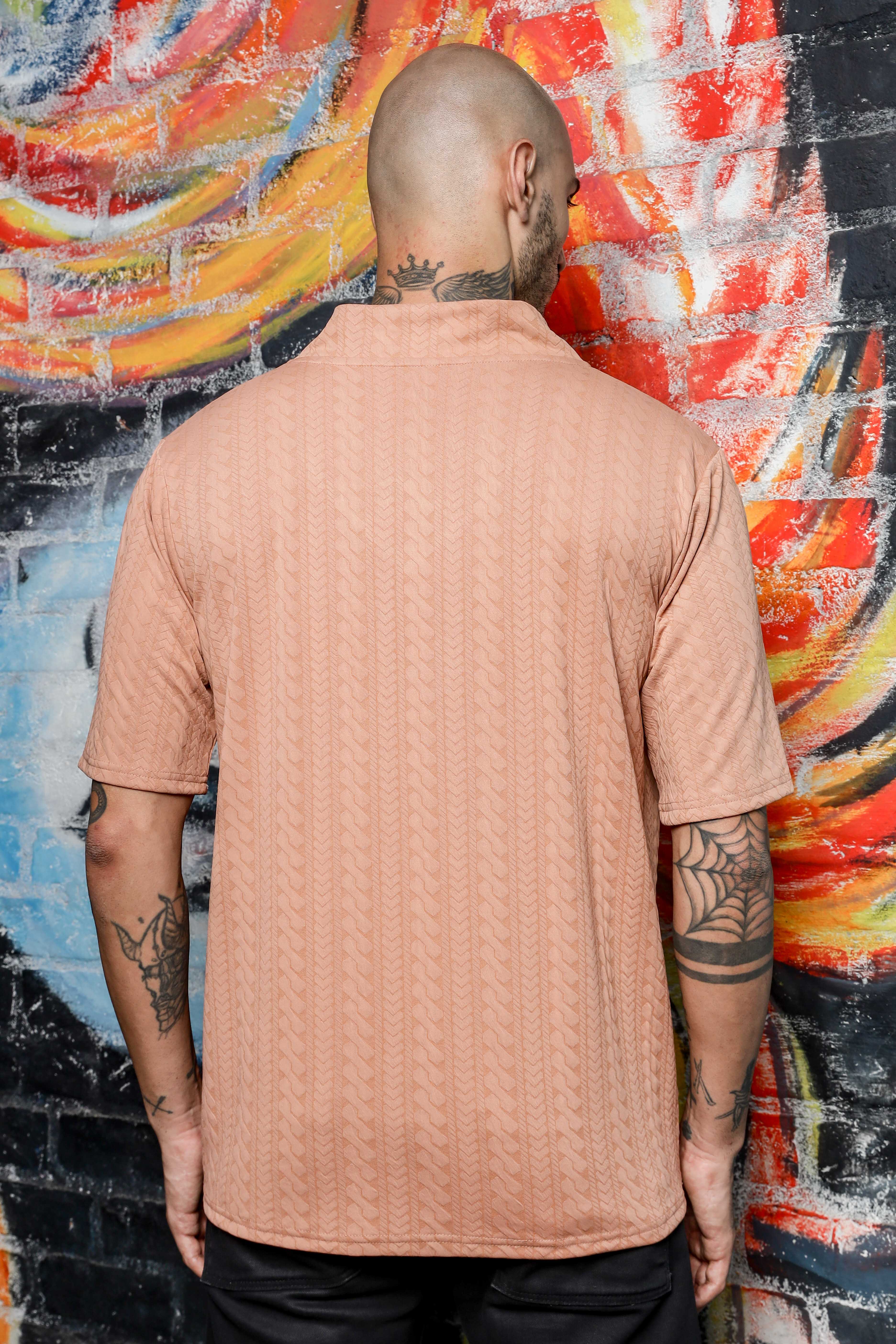 Unisex Brown Oversized T-shirt