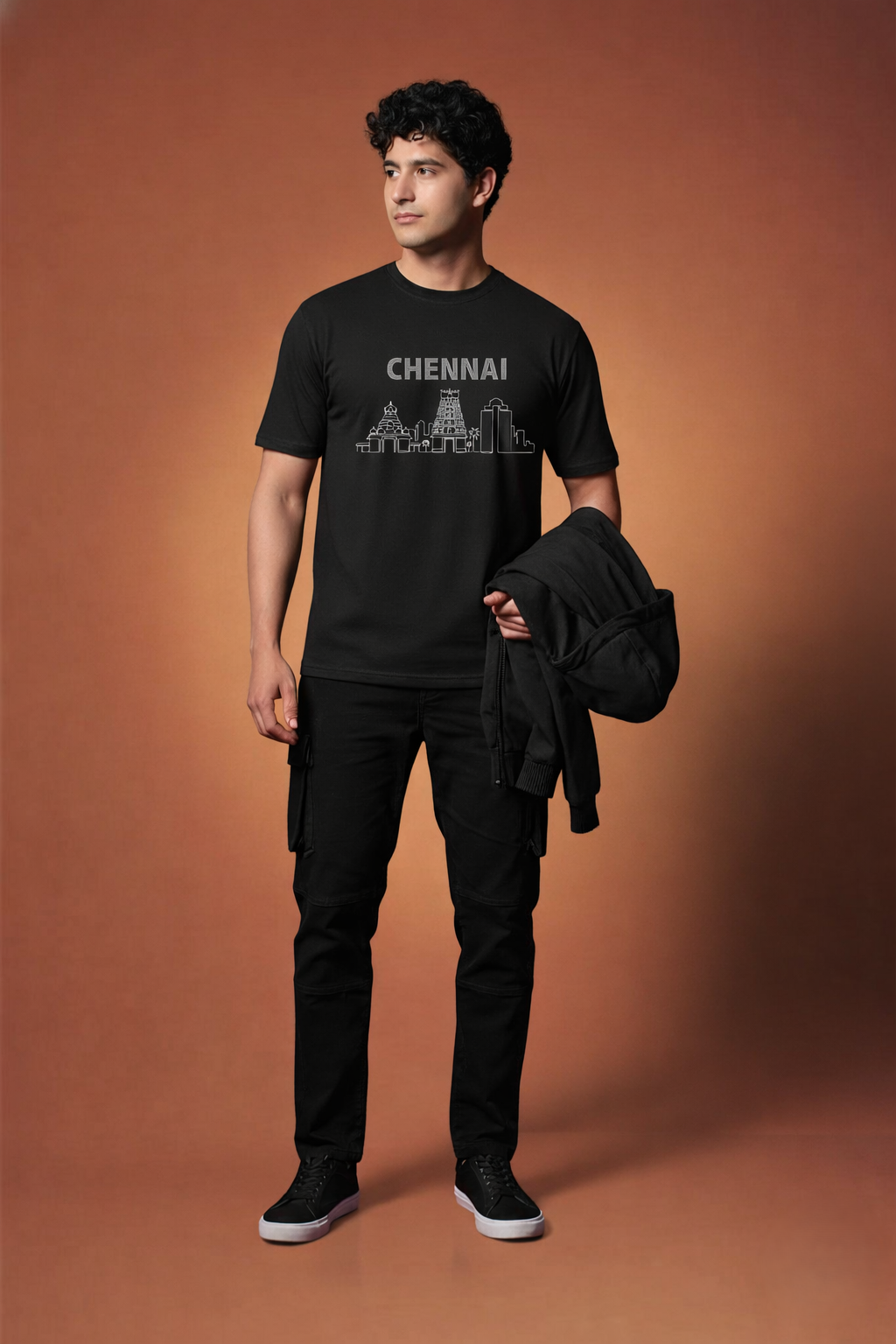 Men Printed Regular Cotton T-Shirt