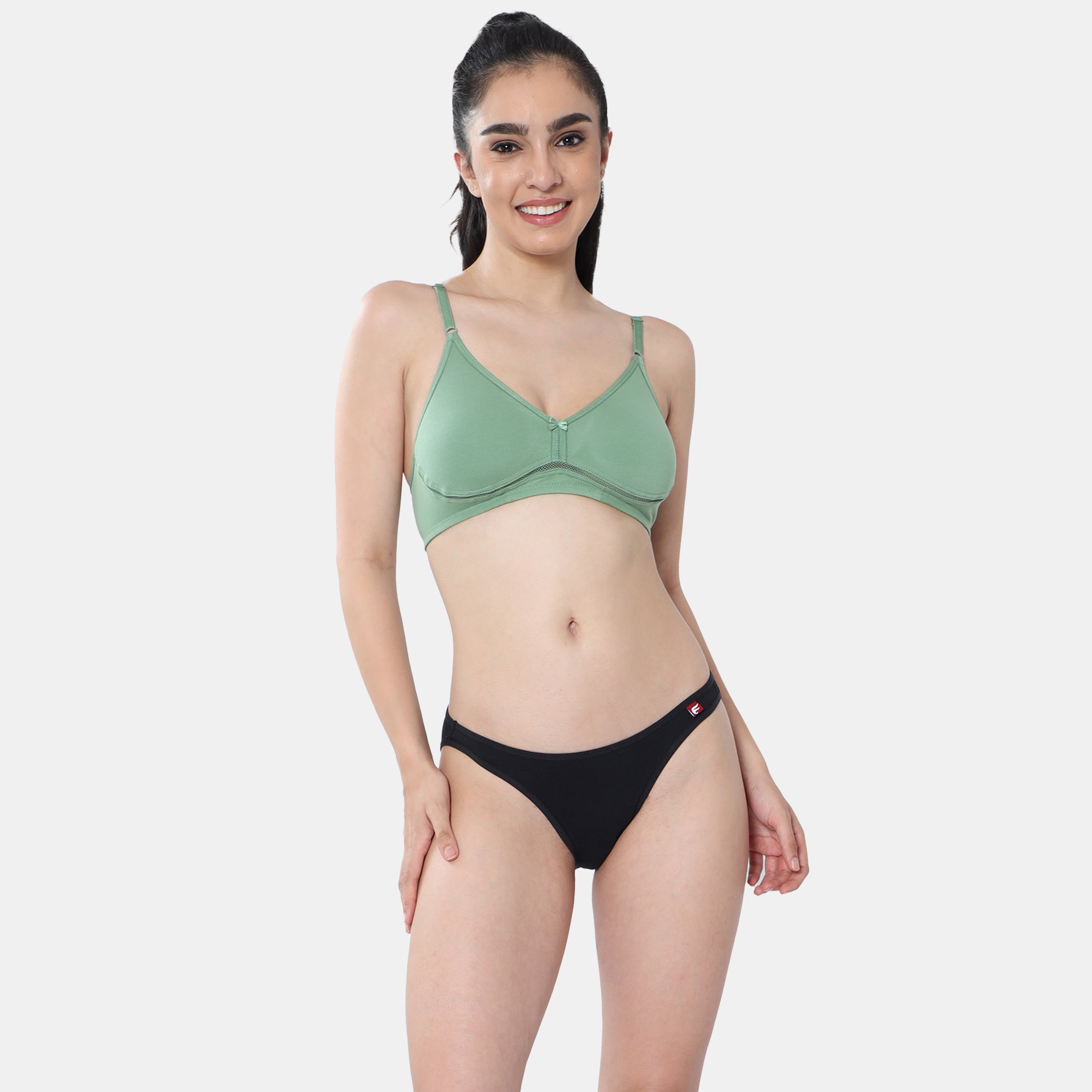 Low Rise Half Coverage Bikini Pack Of 2