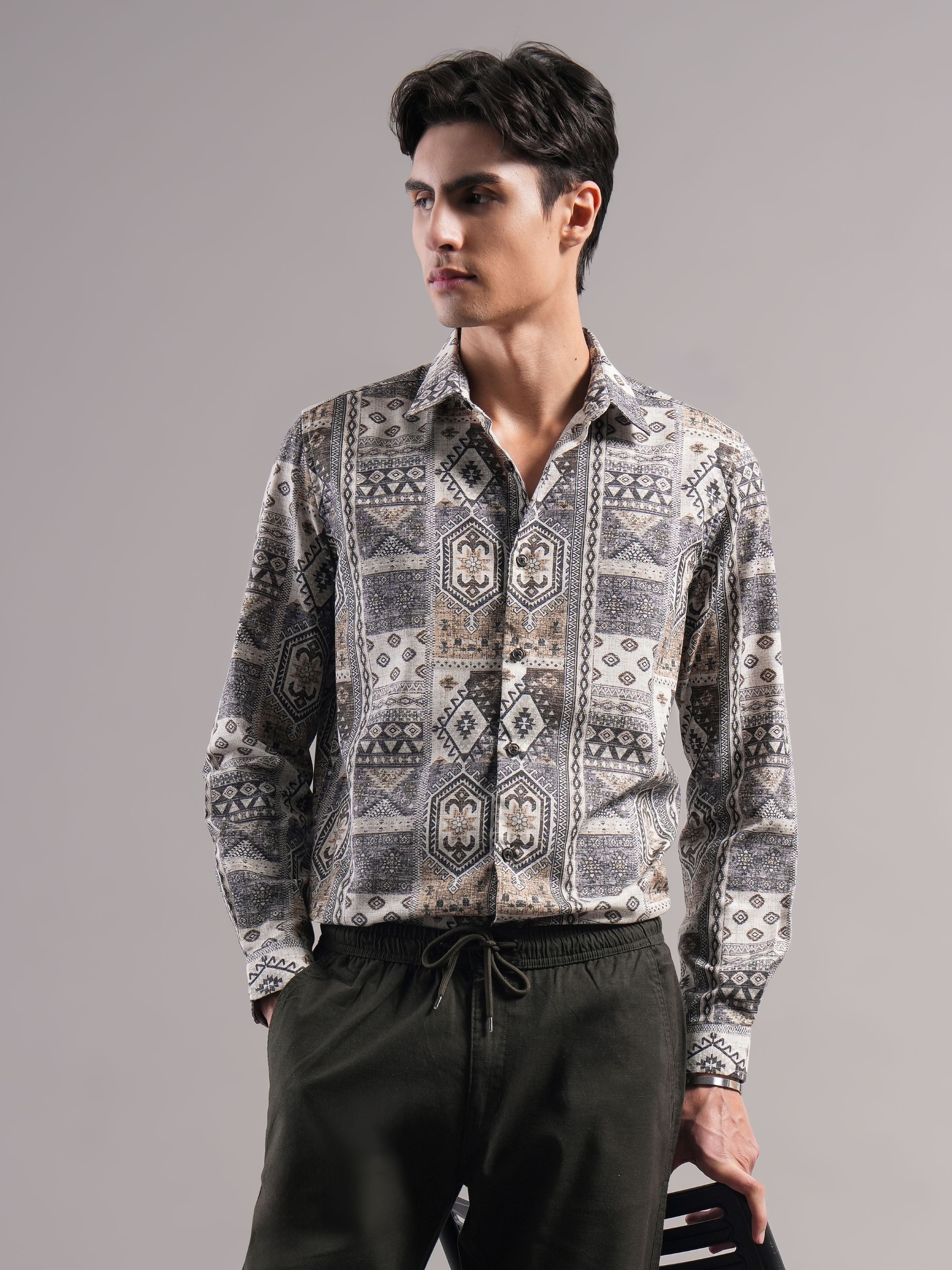 Men Multi Printed Casual Shirt