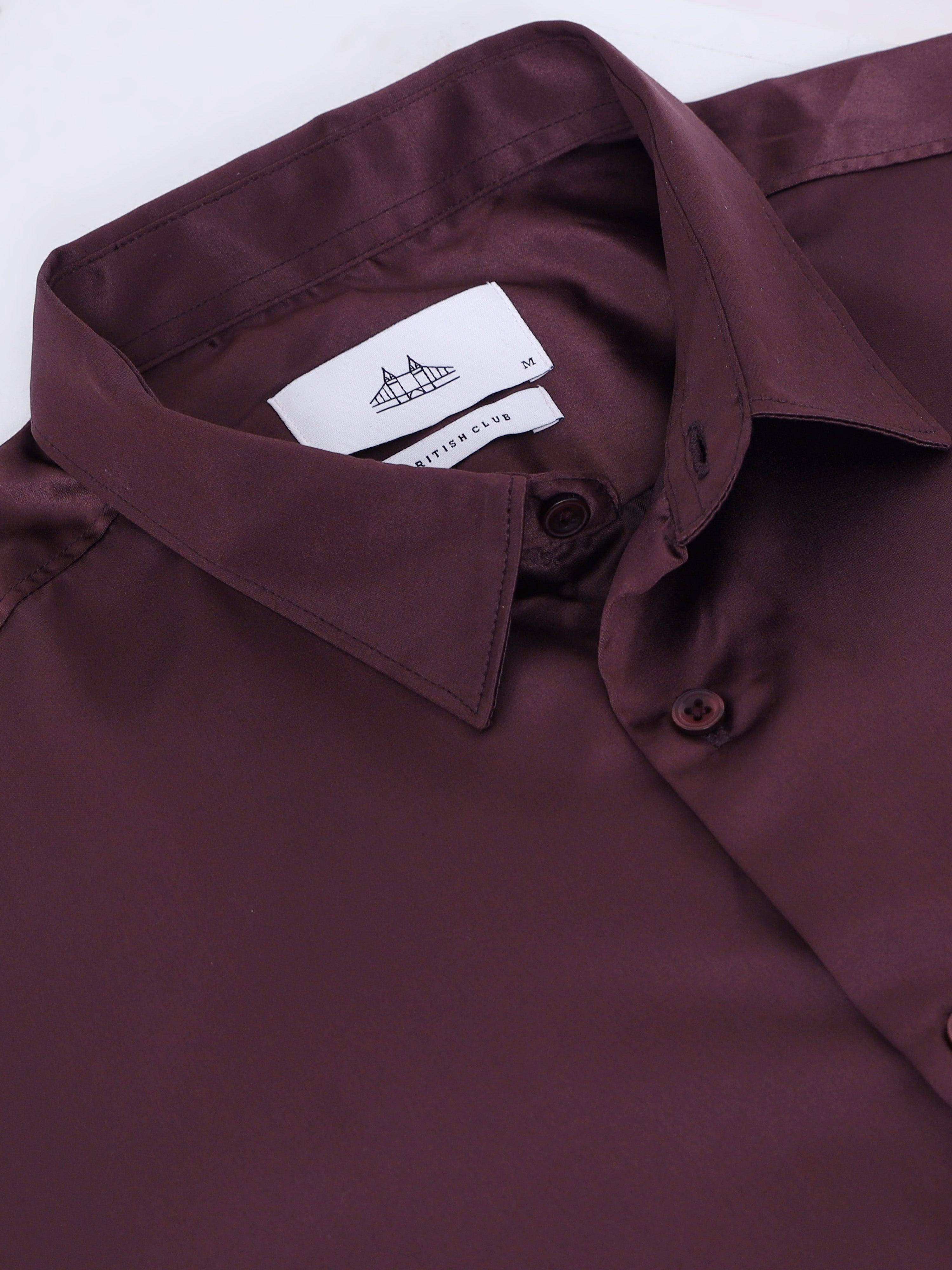 Men Copper Solid Shirt