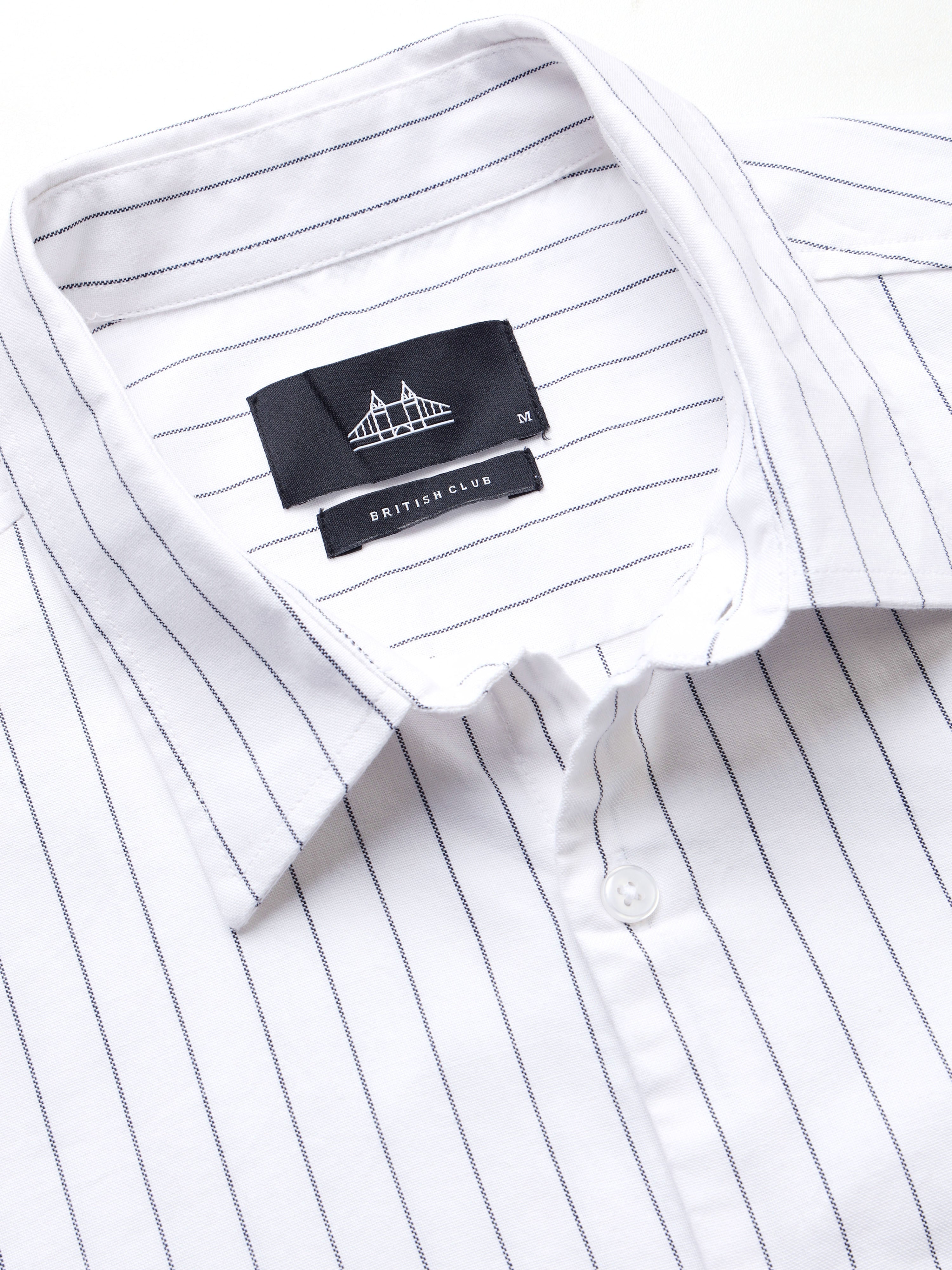 Men White Oxford Shirt