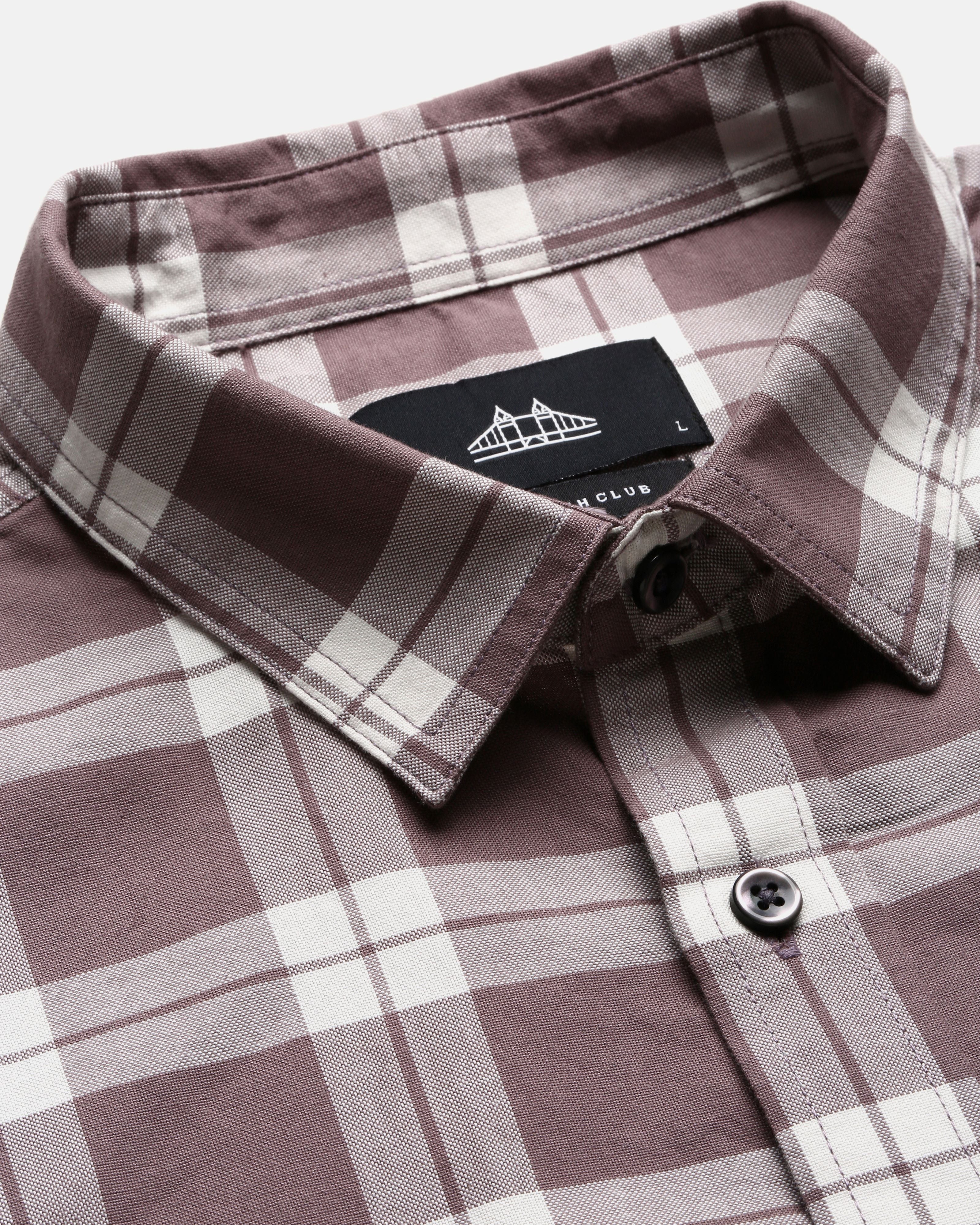Men Purple Slim Fit Shirt