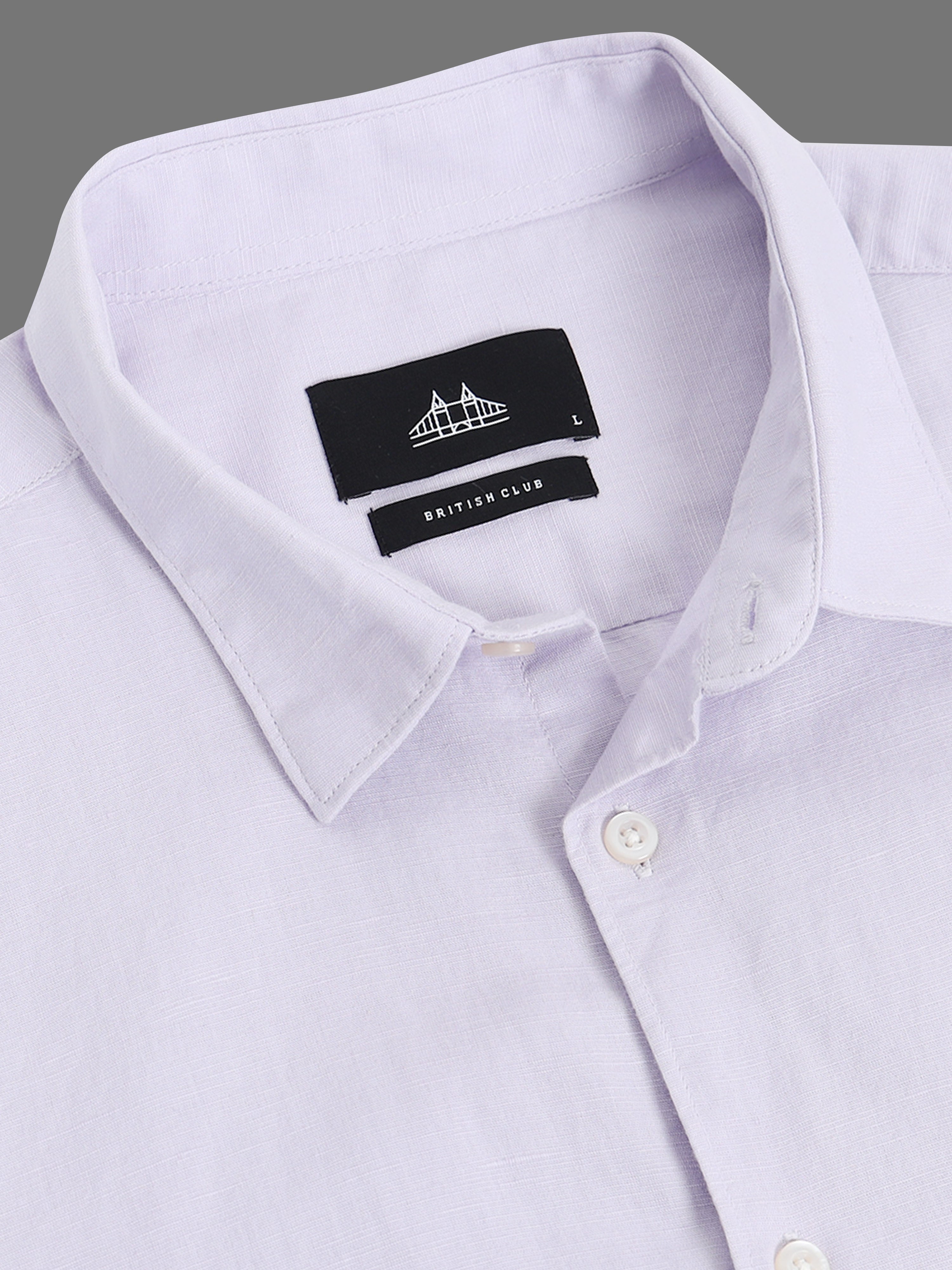 Men Purple Slim Fit Shirt