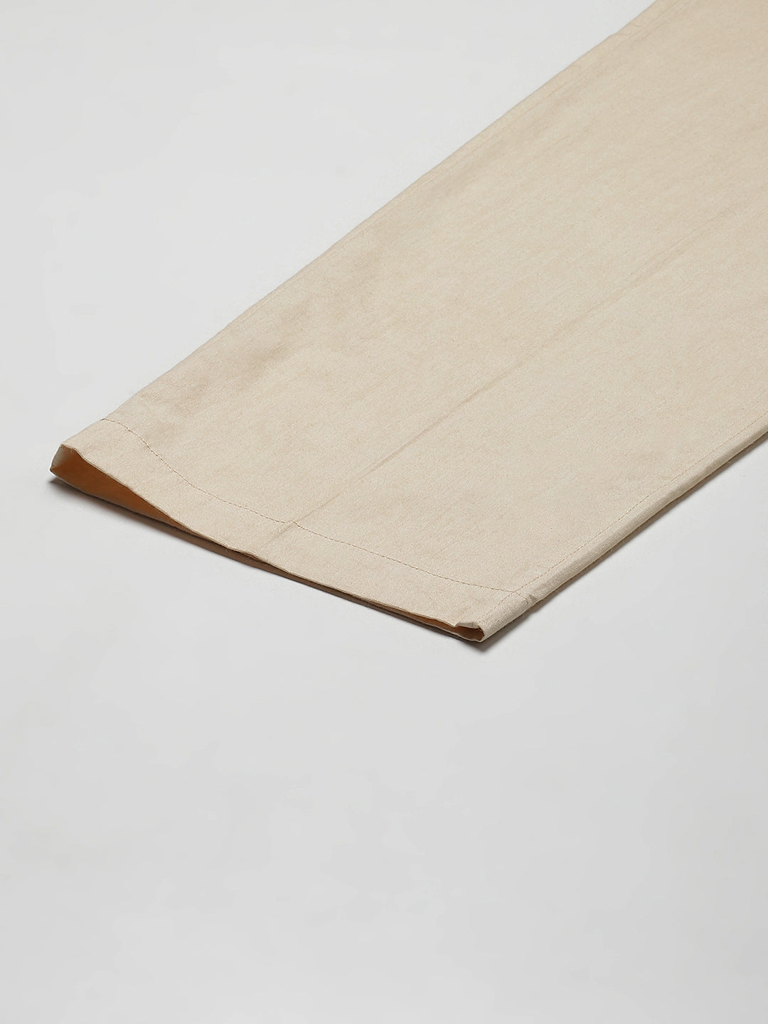 Men Beige Solid Pyjamas