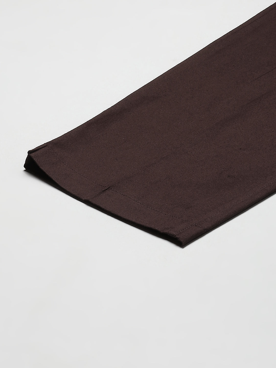Men Brown Solid Pyjamas