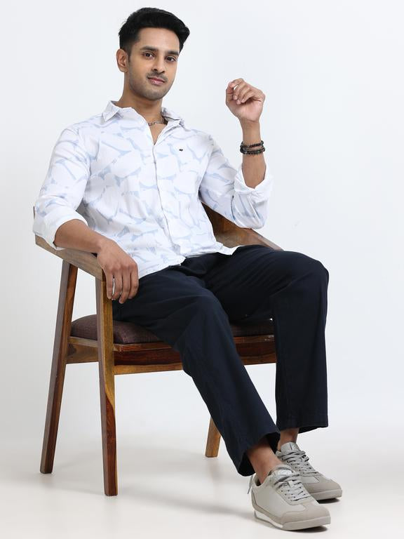 Men Premium Printed Casual Shirt