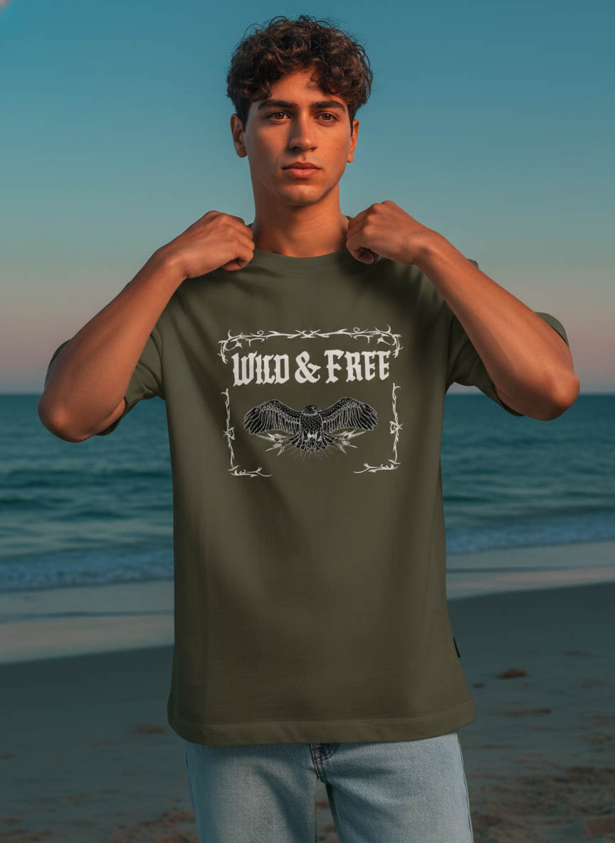 Men Oversized Cotton T-Shirt