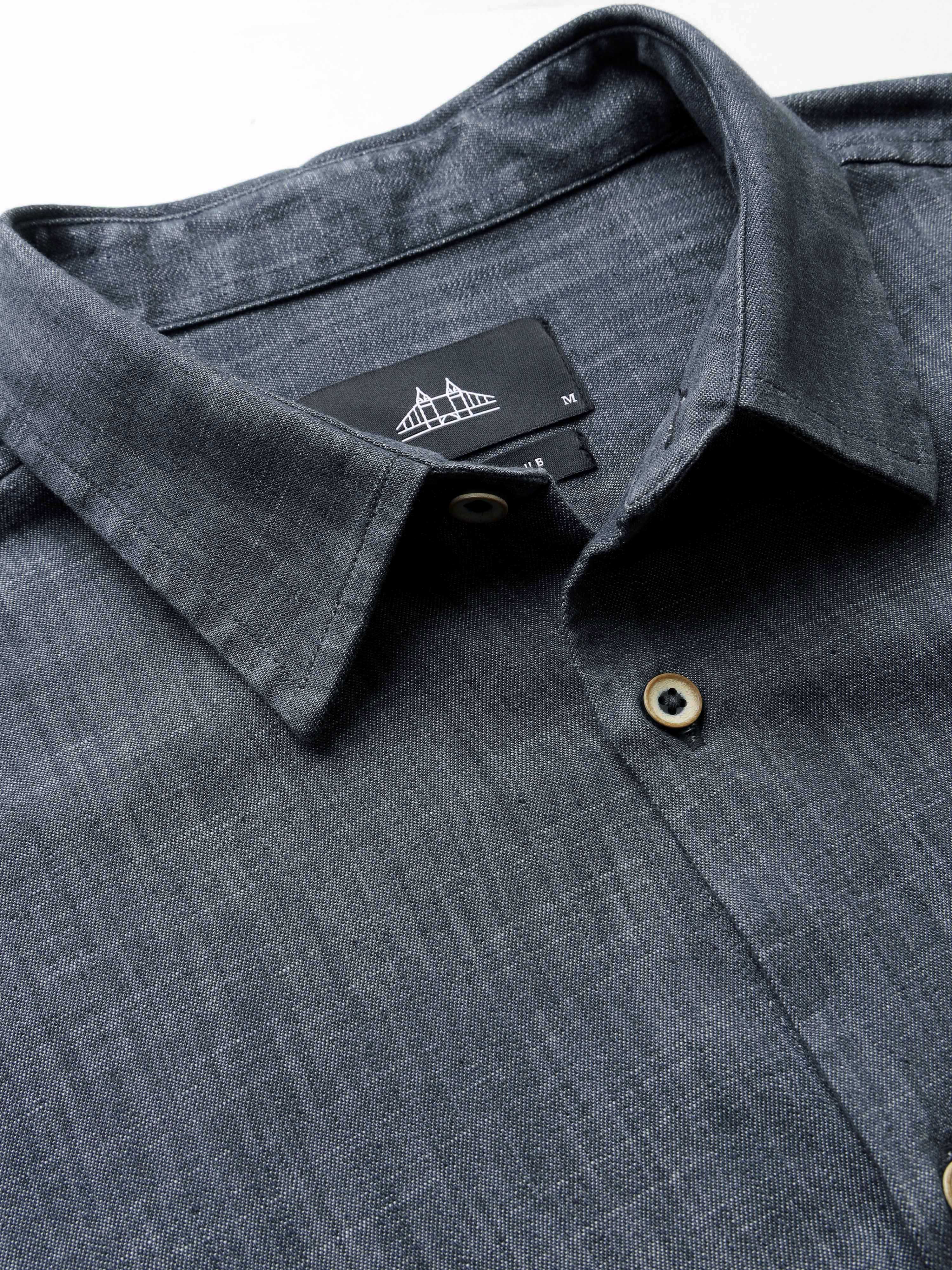 Men Grey Rupo Rainy Shirt