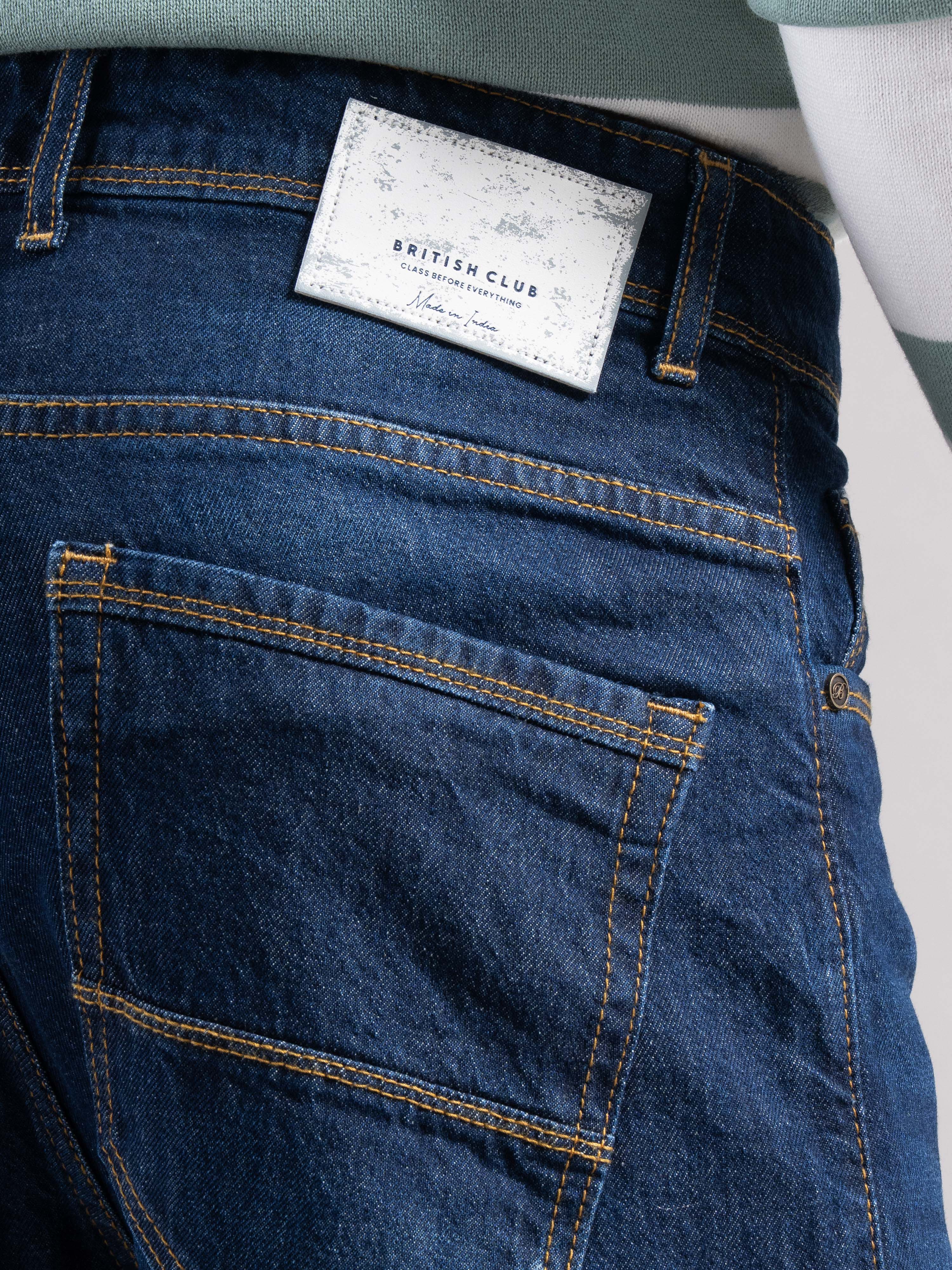 Men Blue Regular Fit Jeans