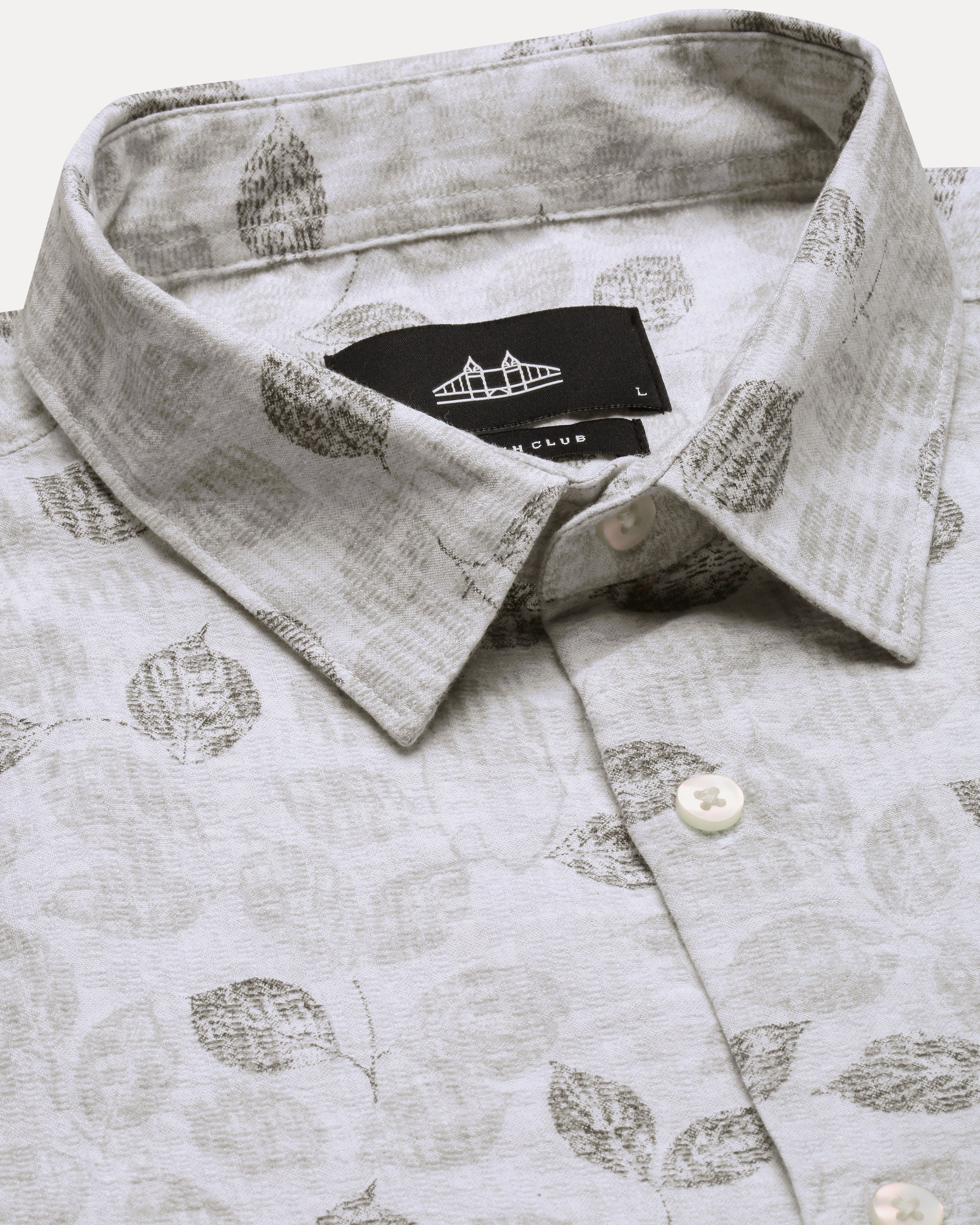 Men Beige Slim Fit Shirt