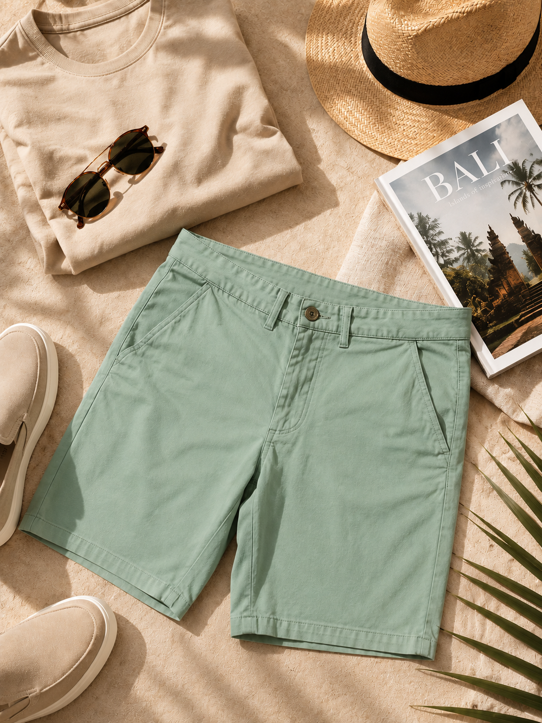 Men Sage Everyday Smart Shorts