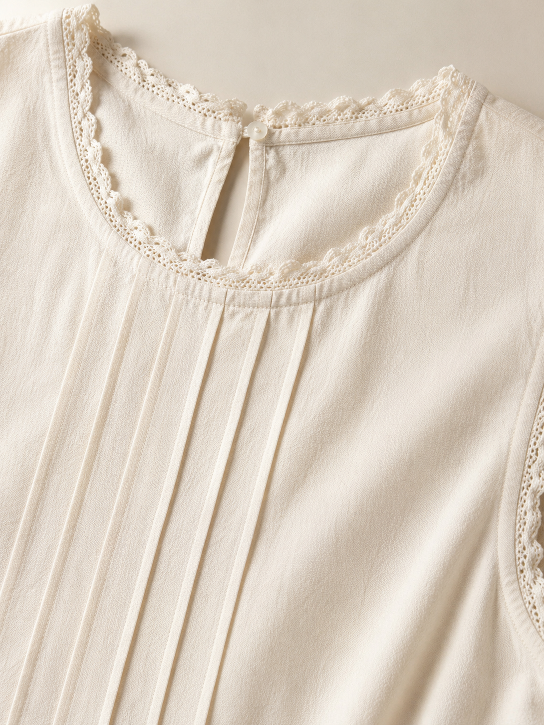 Women Beige Tiered Mini Dress
