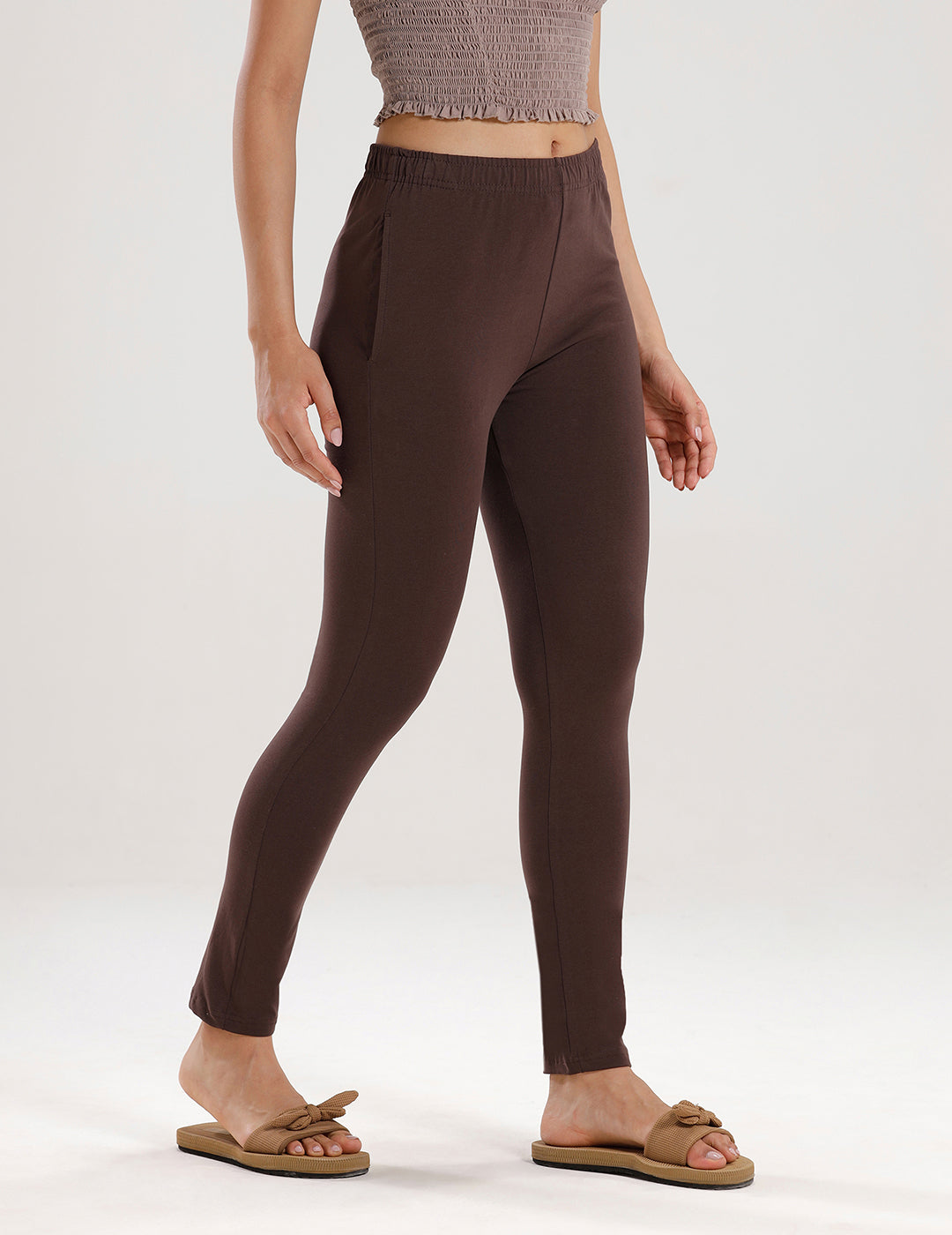 Women Brown Casual Pants