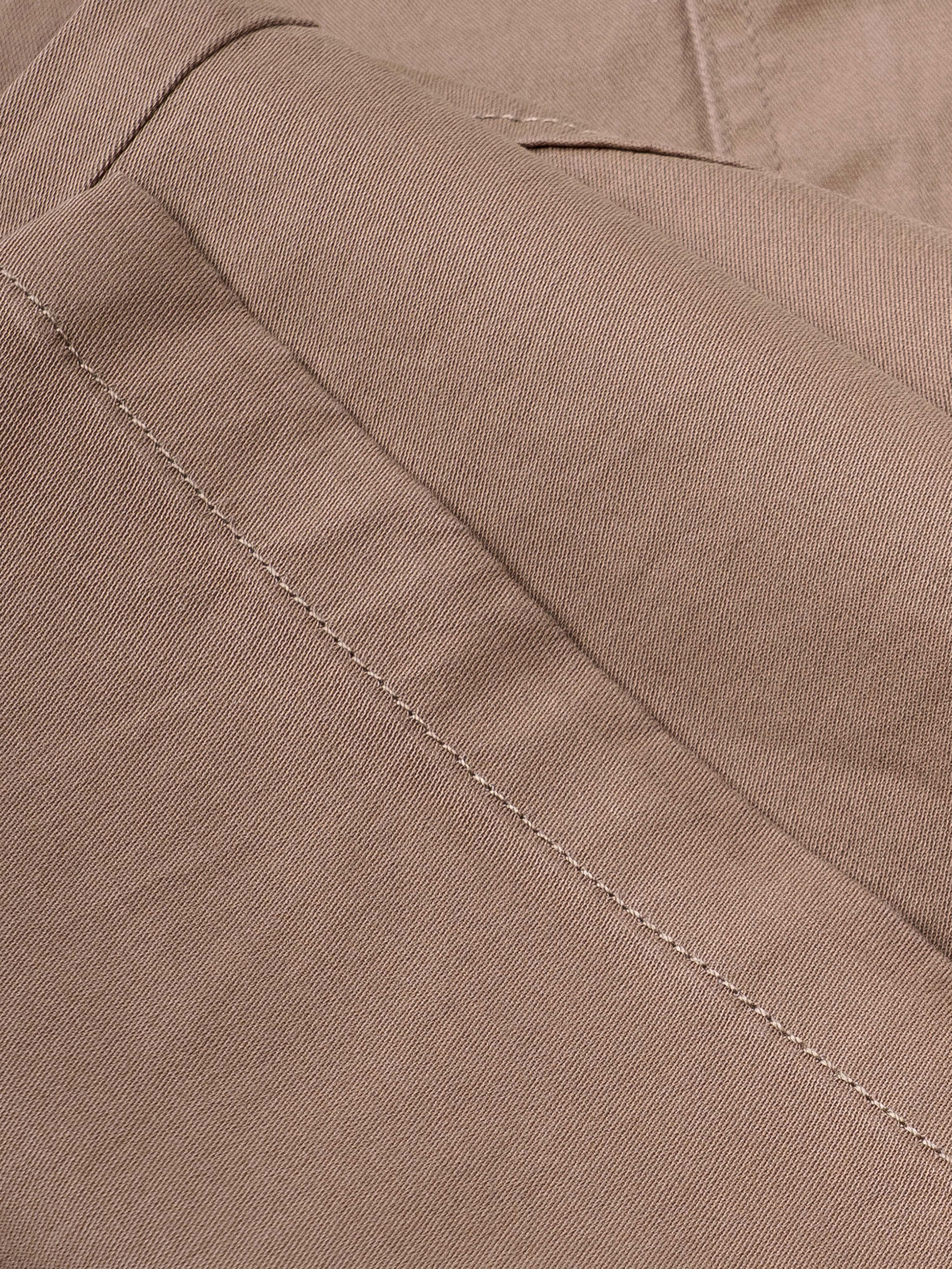 Men Brown Relaxed Fit Cargo Trouser