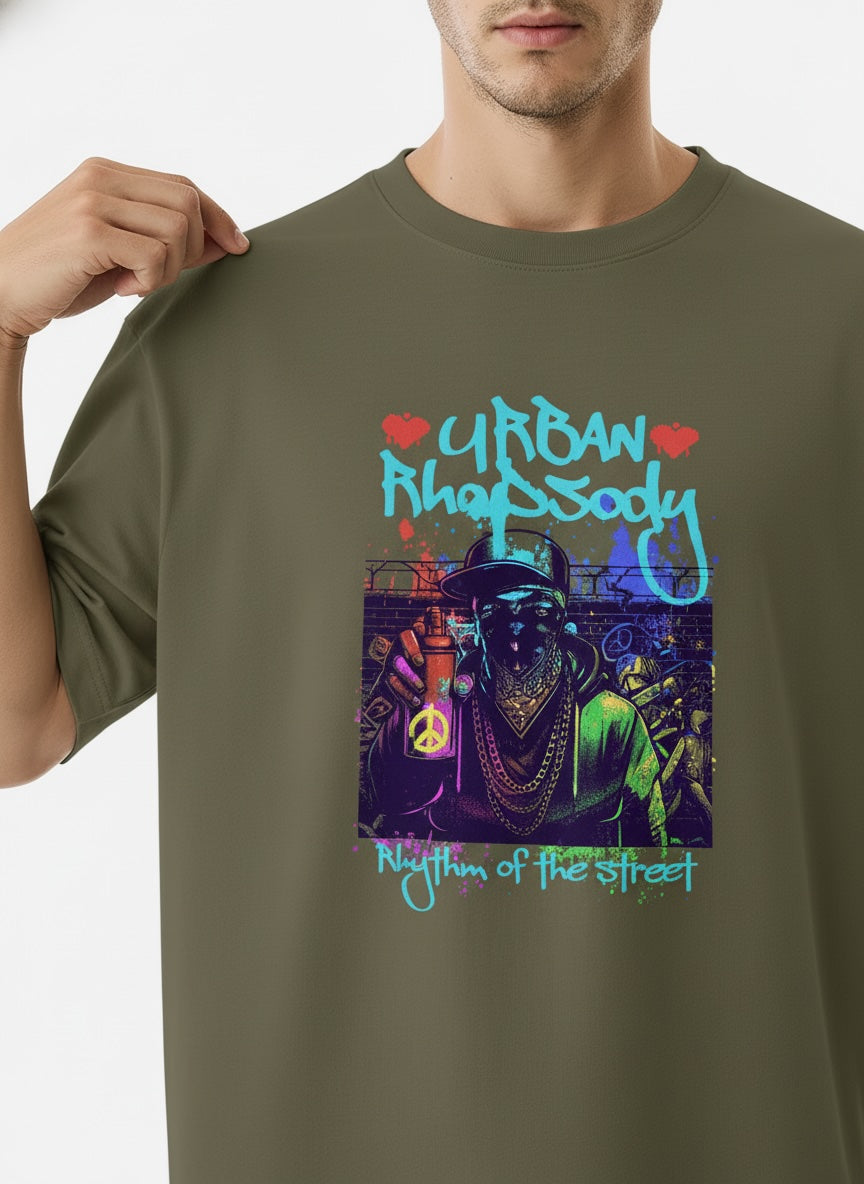 Men Oversized Cotton T-Shirt