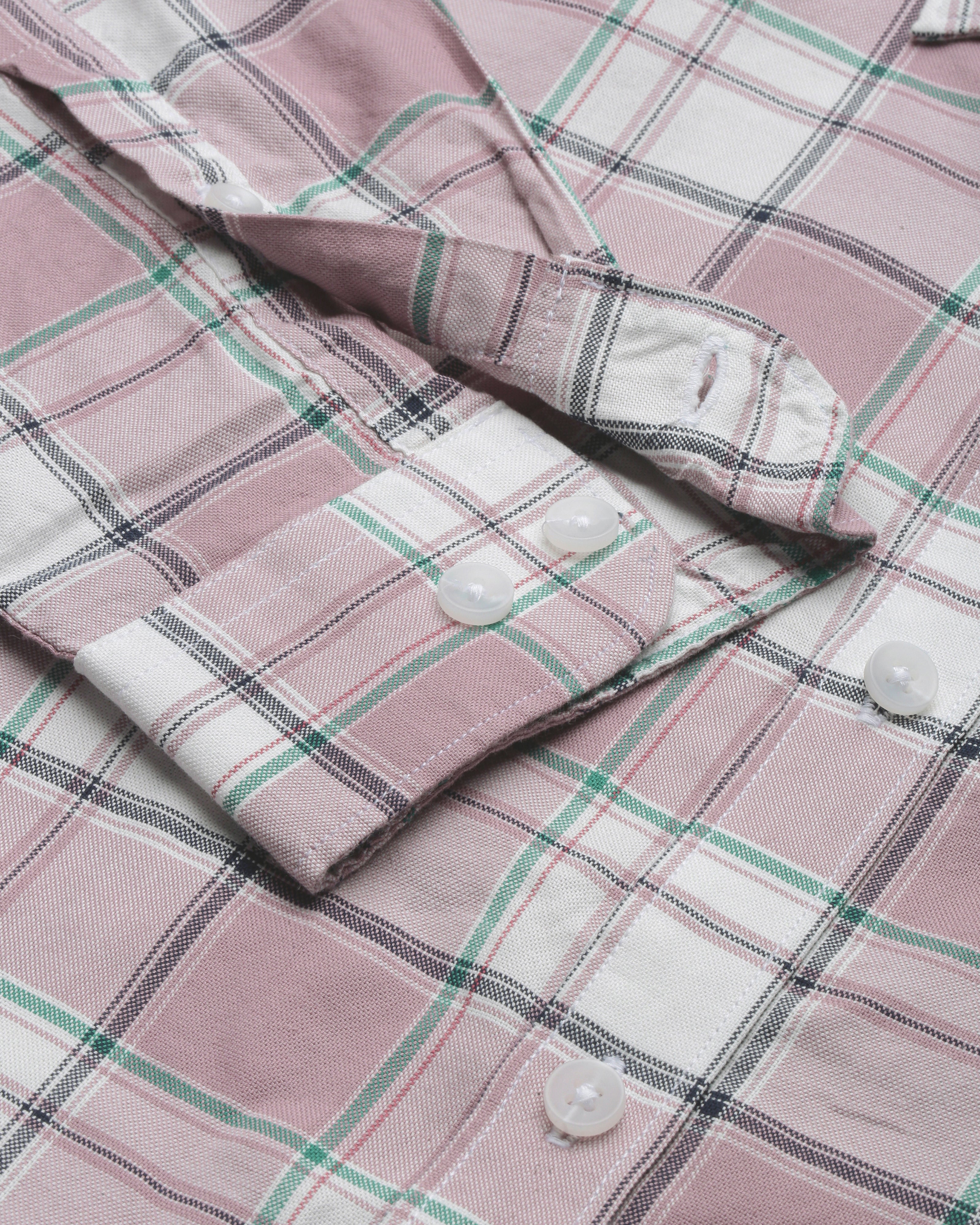 Men Purple Checked Shirt