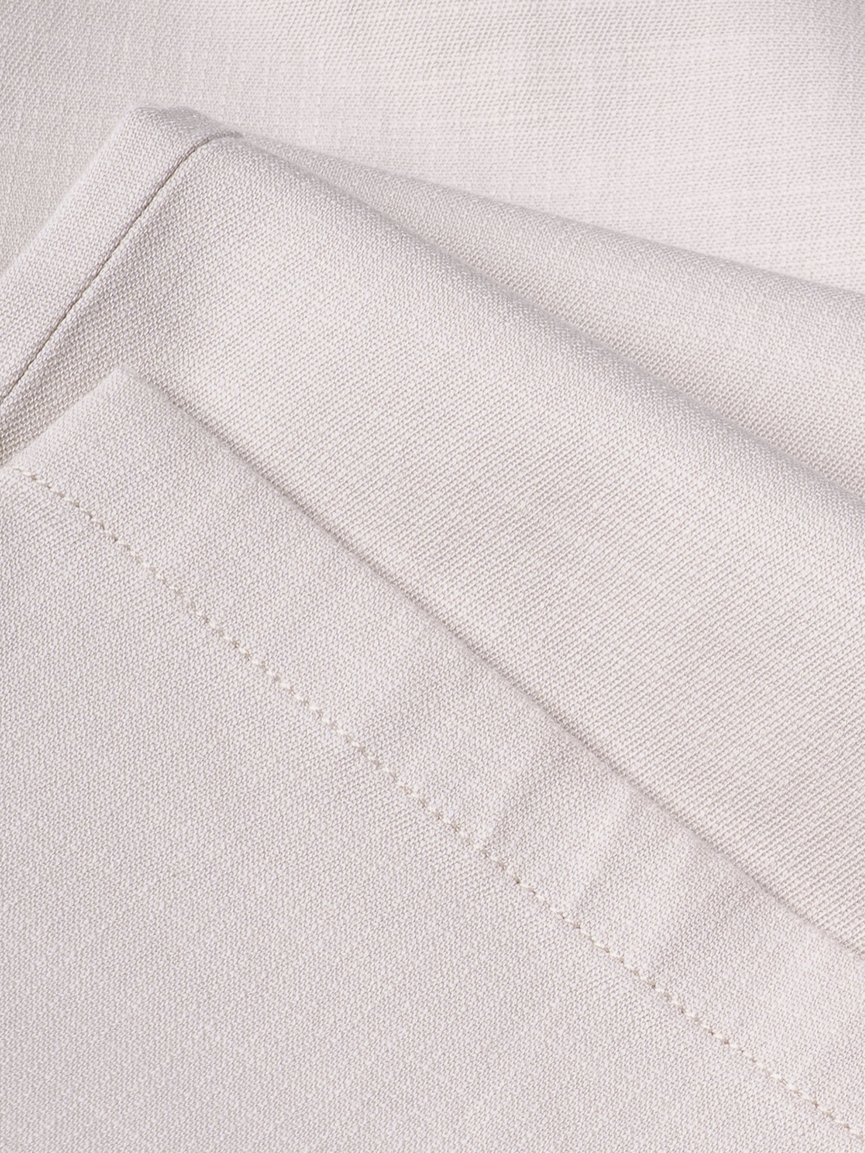 Men Cream Smart Slim Fit Chinos