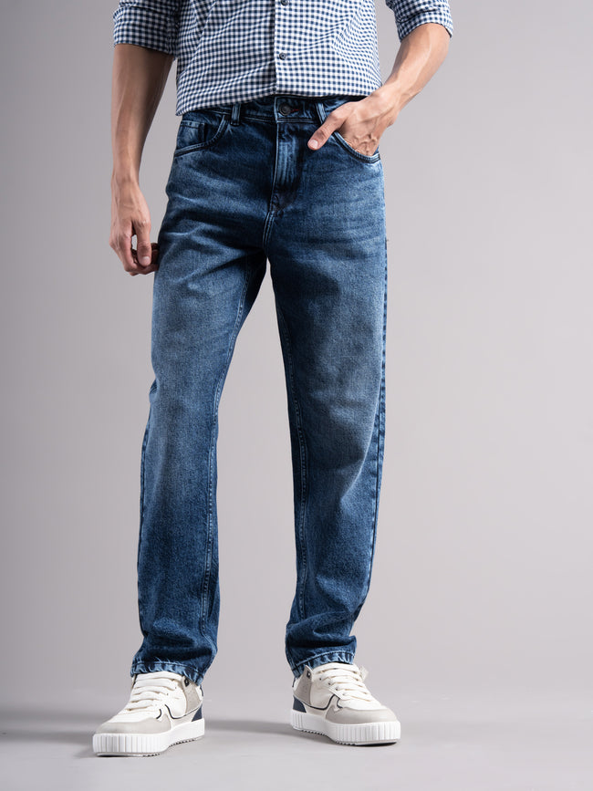 Men Blue Regular Fit Jeans