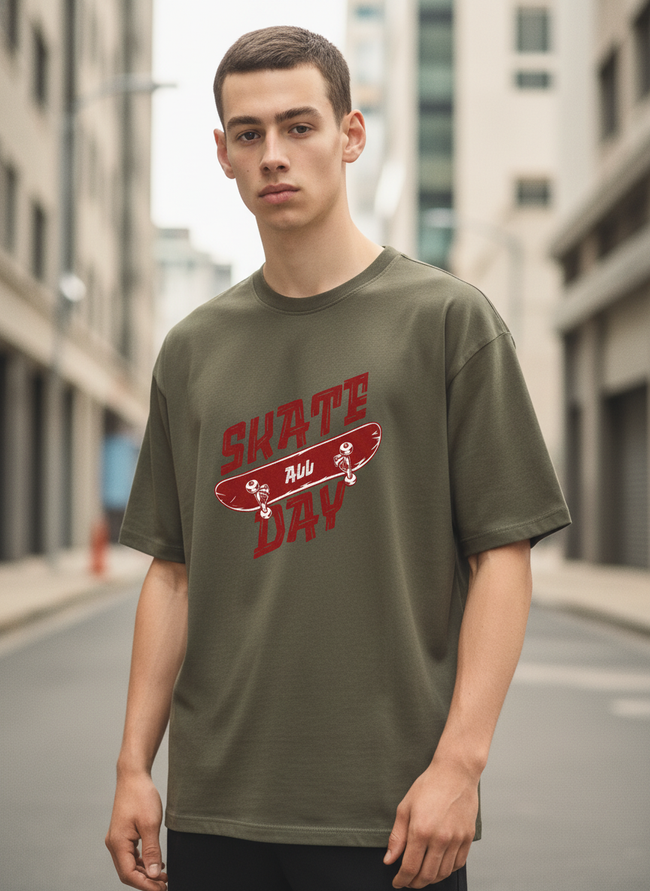 Men Oversized Cotton T-Shirt