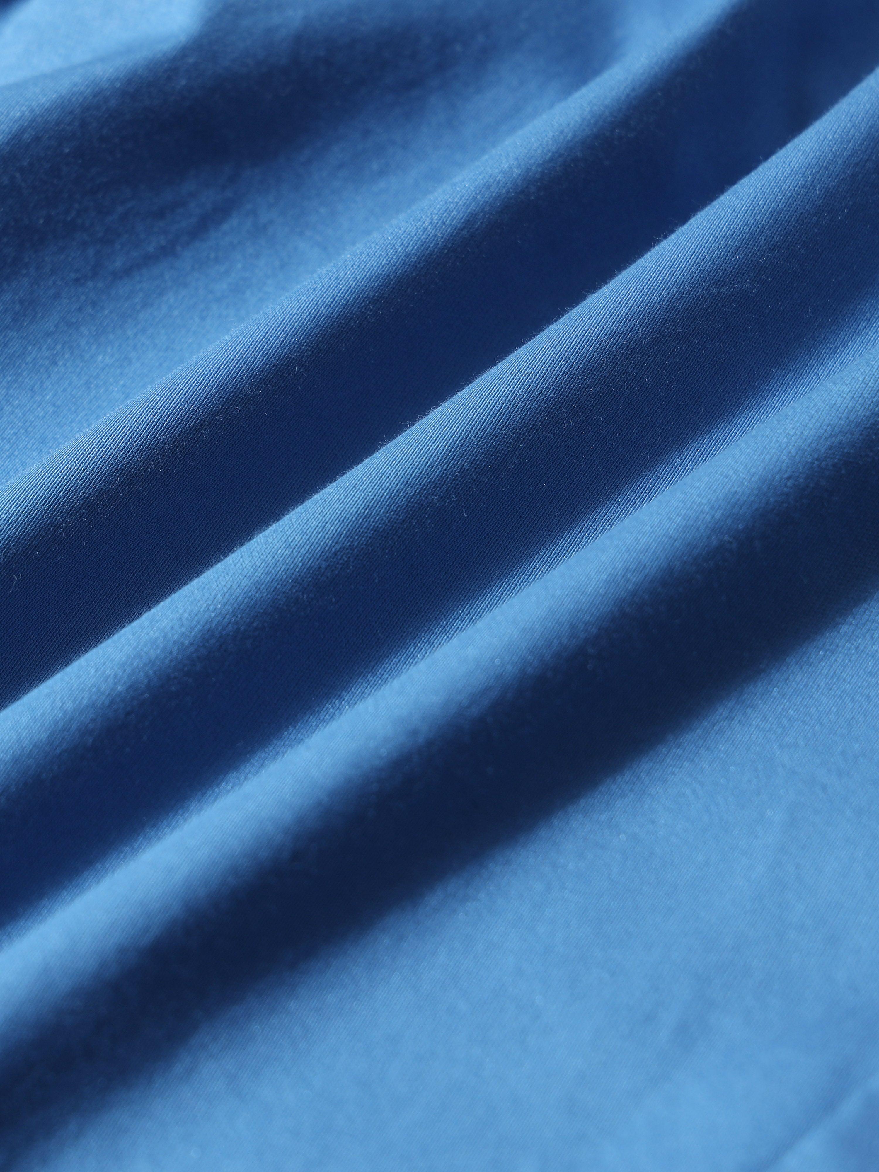 Men Blue Solid Shirt