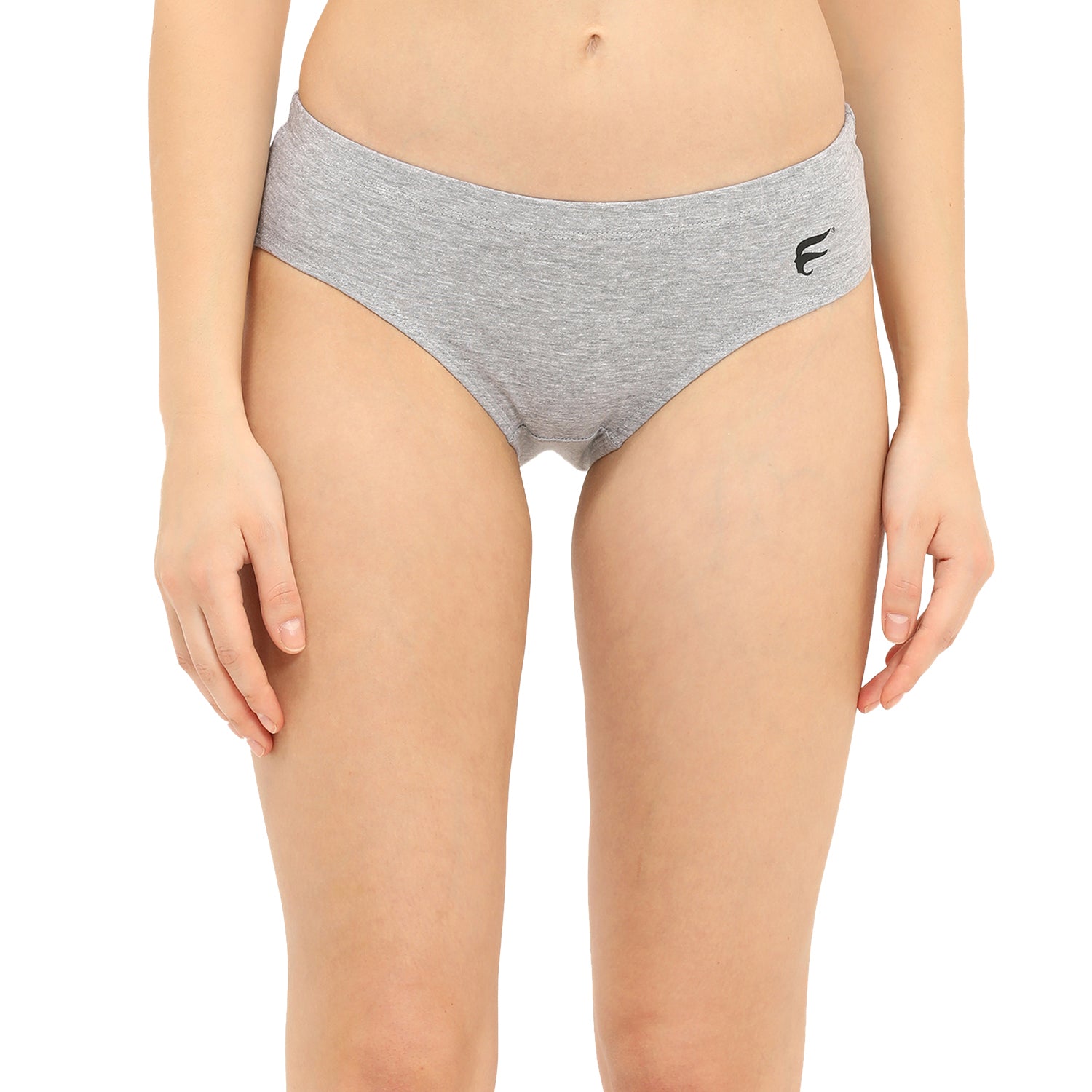 Medium Rise 3/4th Coverage Hipster Panty Pack Of 3