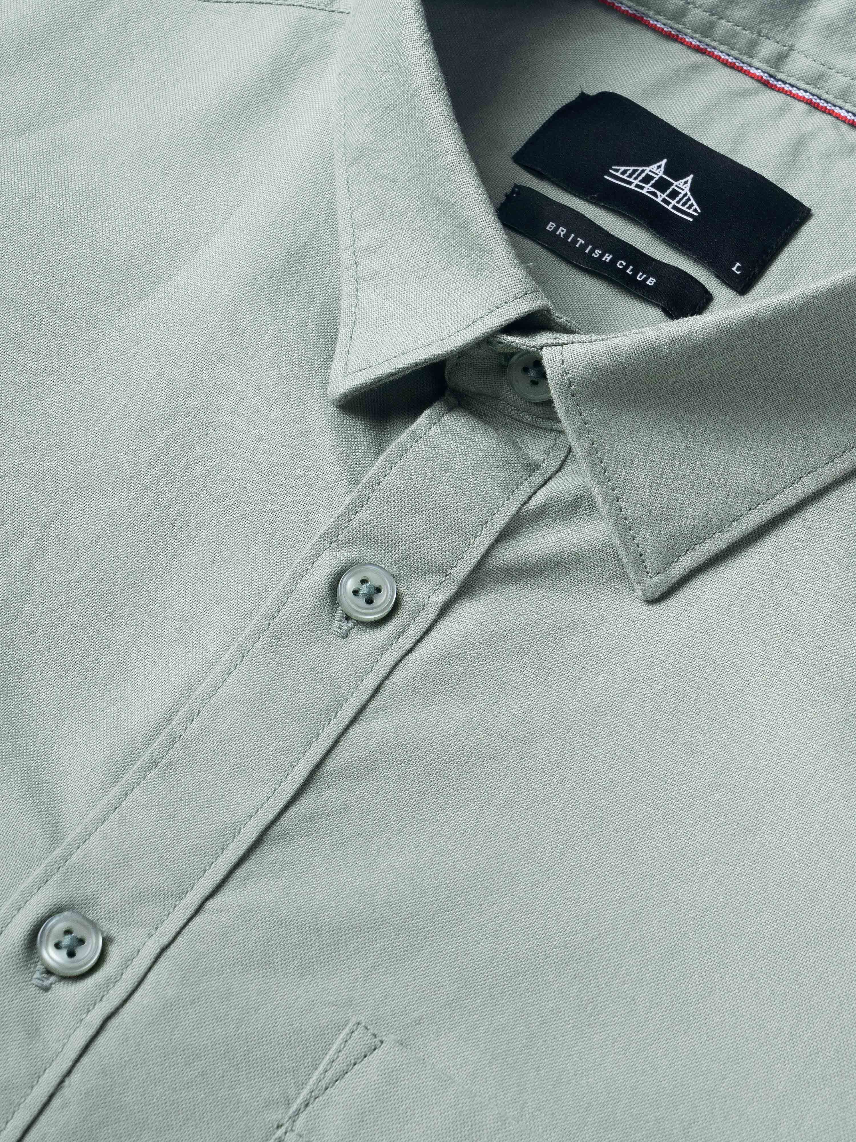 Men Green Casual Shirt