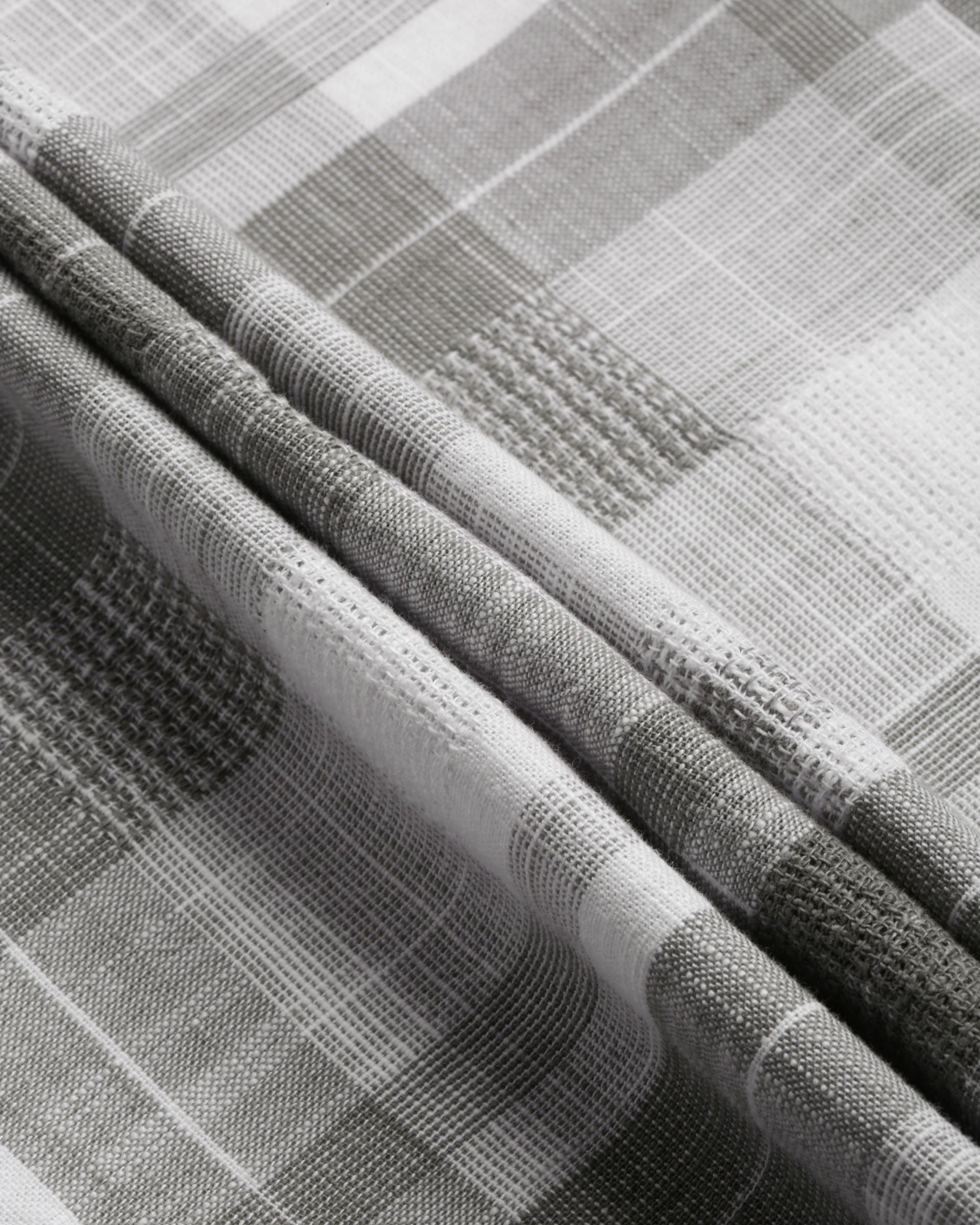 Men Grey Checked Shirt
