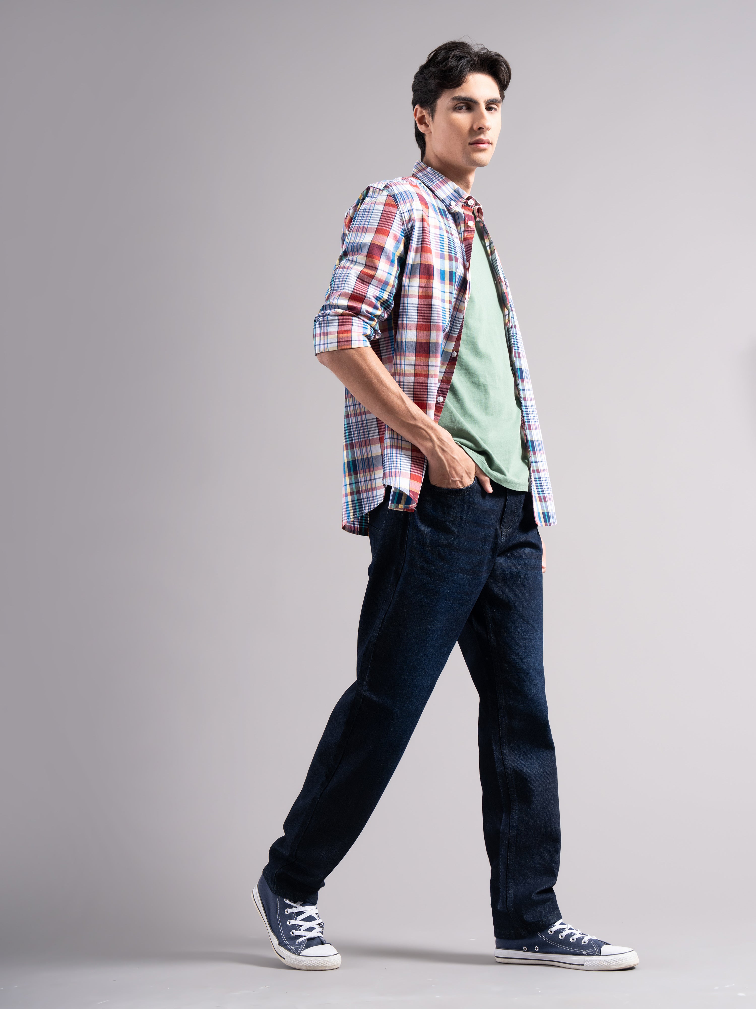 Men Blue Regular Fit Jeans