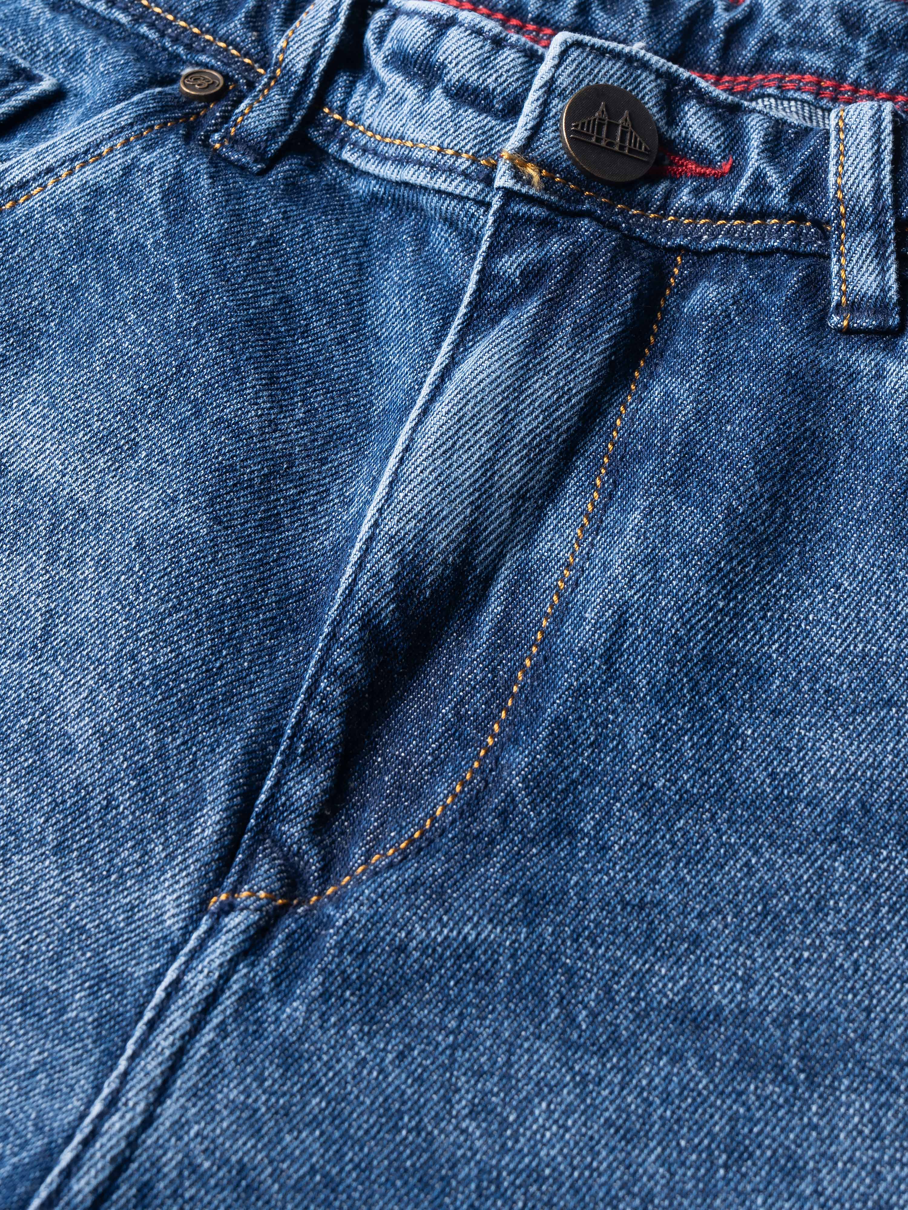 Men Blue Regular Fit Jeans