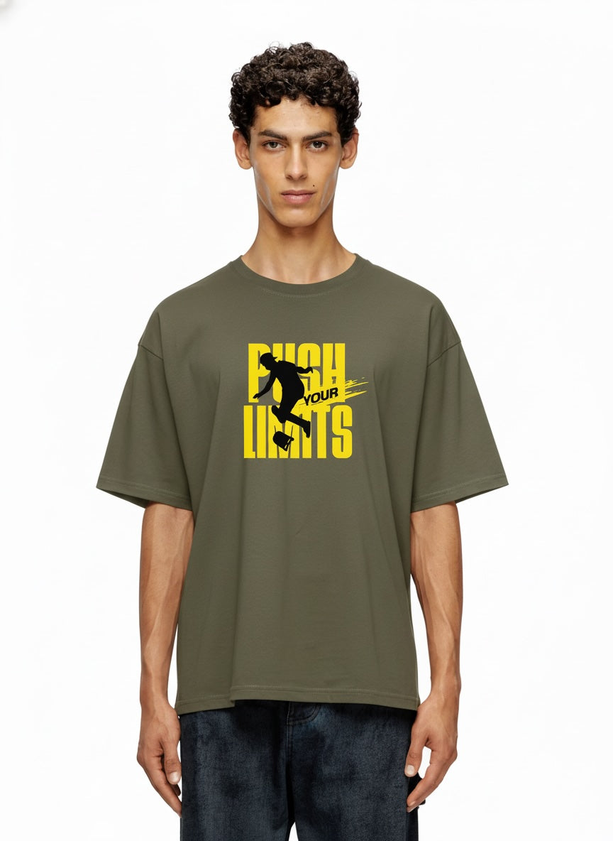 Men Oversized Cotton T-Shirt