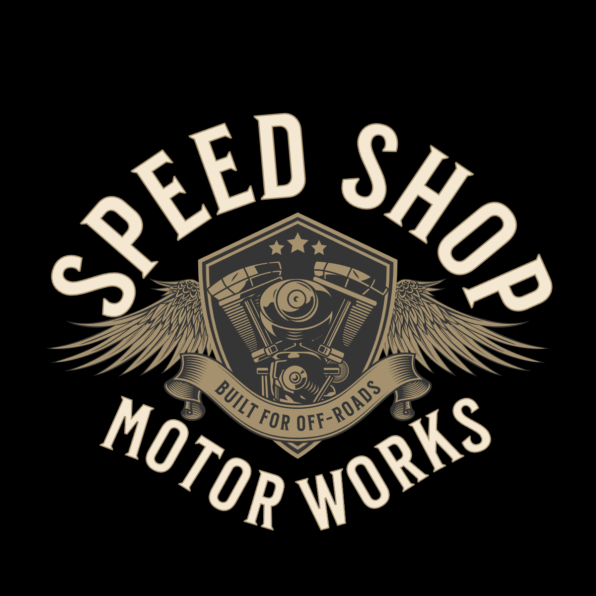 Men Round Neck Cotton T-Shirt