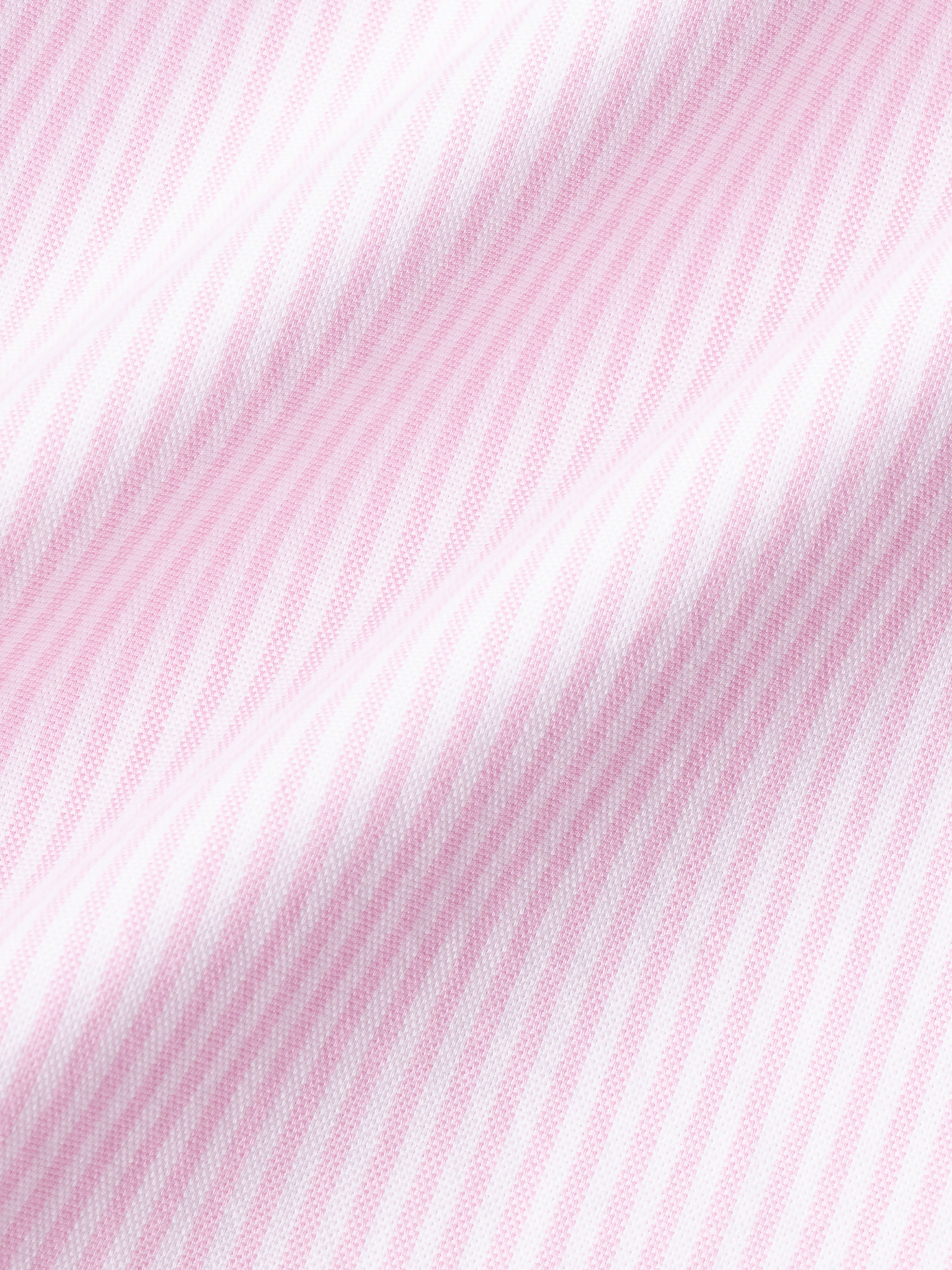 Men Pink Striped Shirt