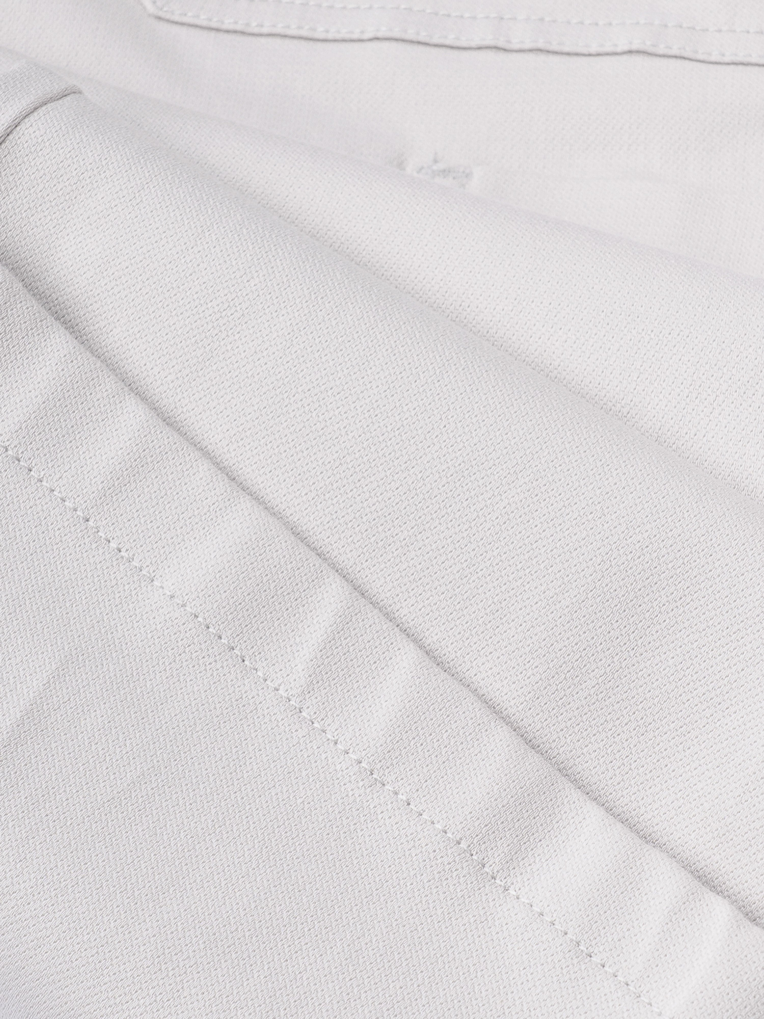 Men Off White Straight Fit Cargo Trouser