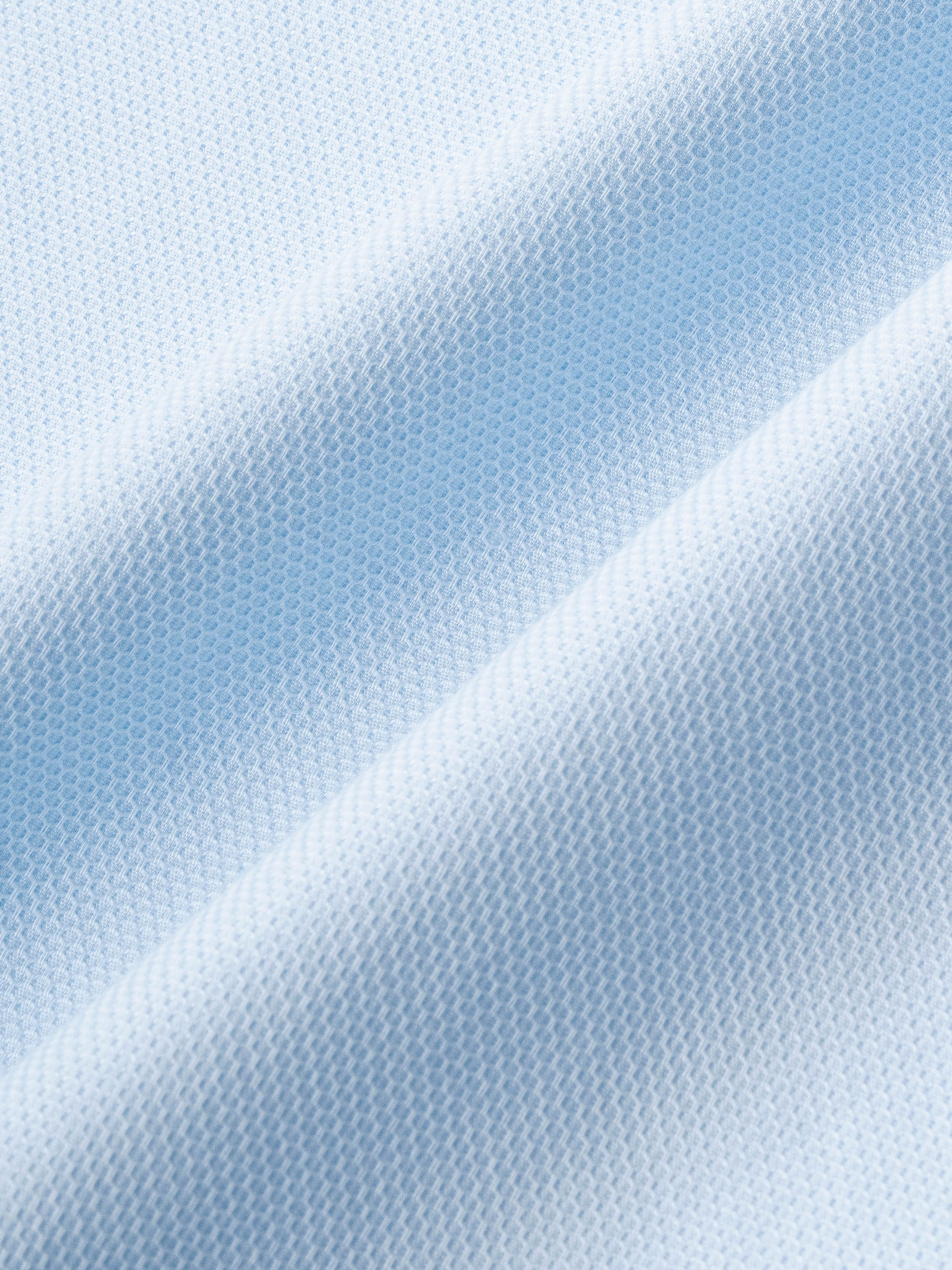Men Blue Cotton Shirt