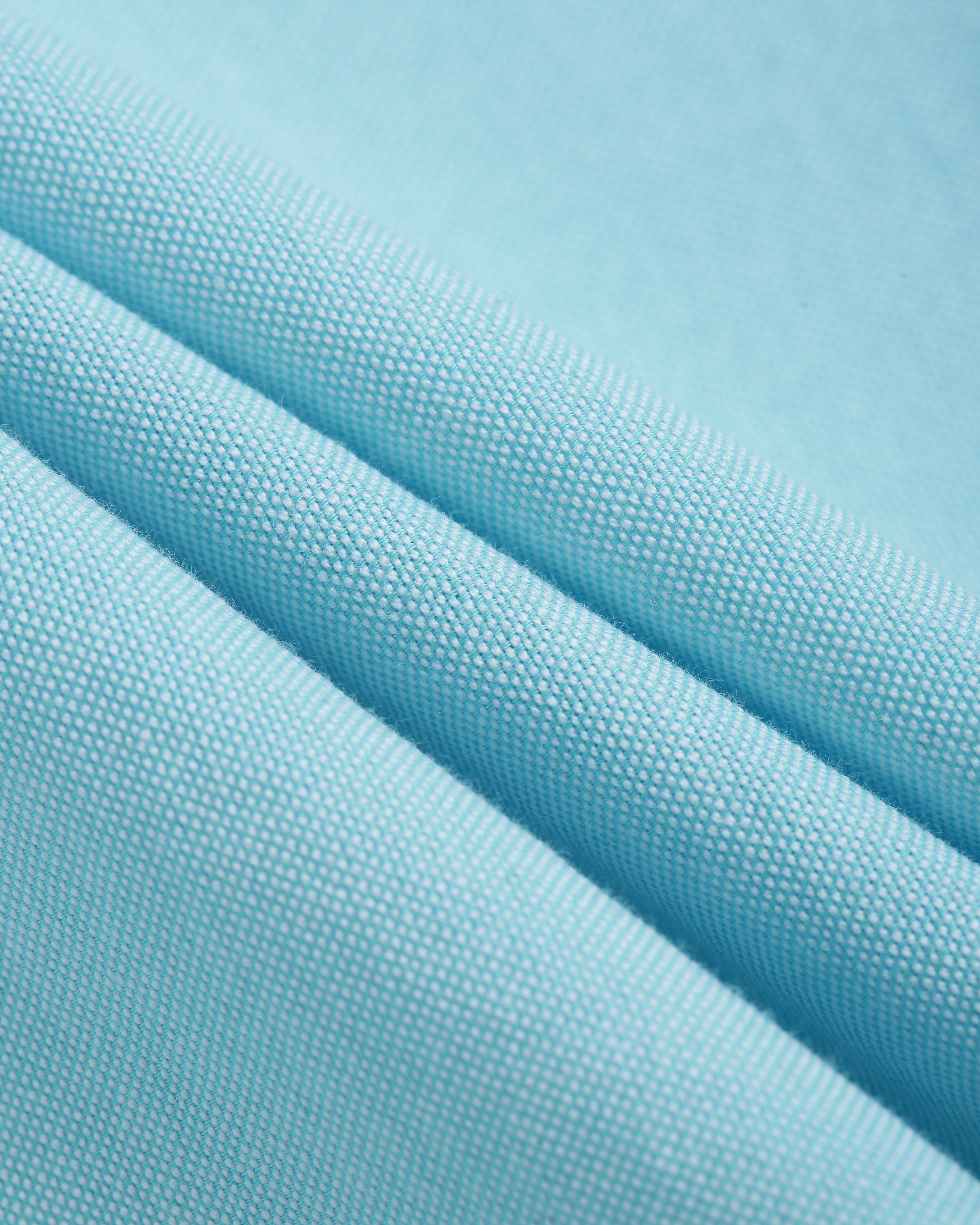 Men Blue Oxford Shirt