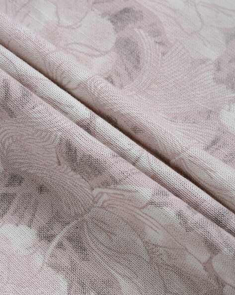 Men Mauve Floral Print Shirt