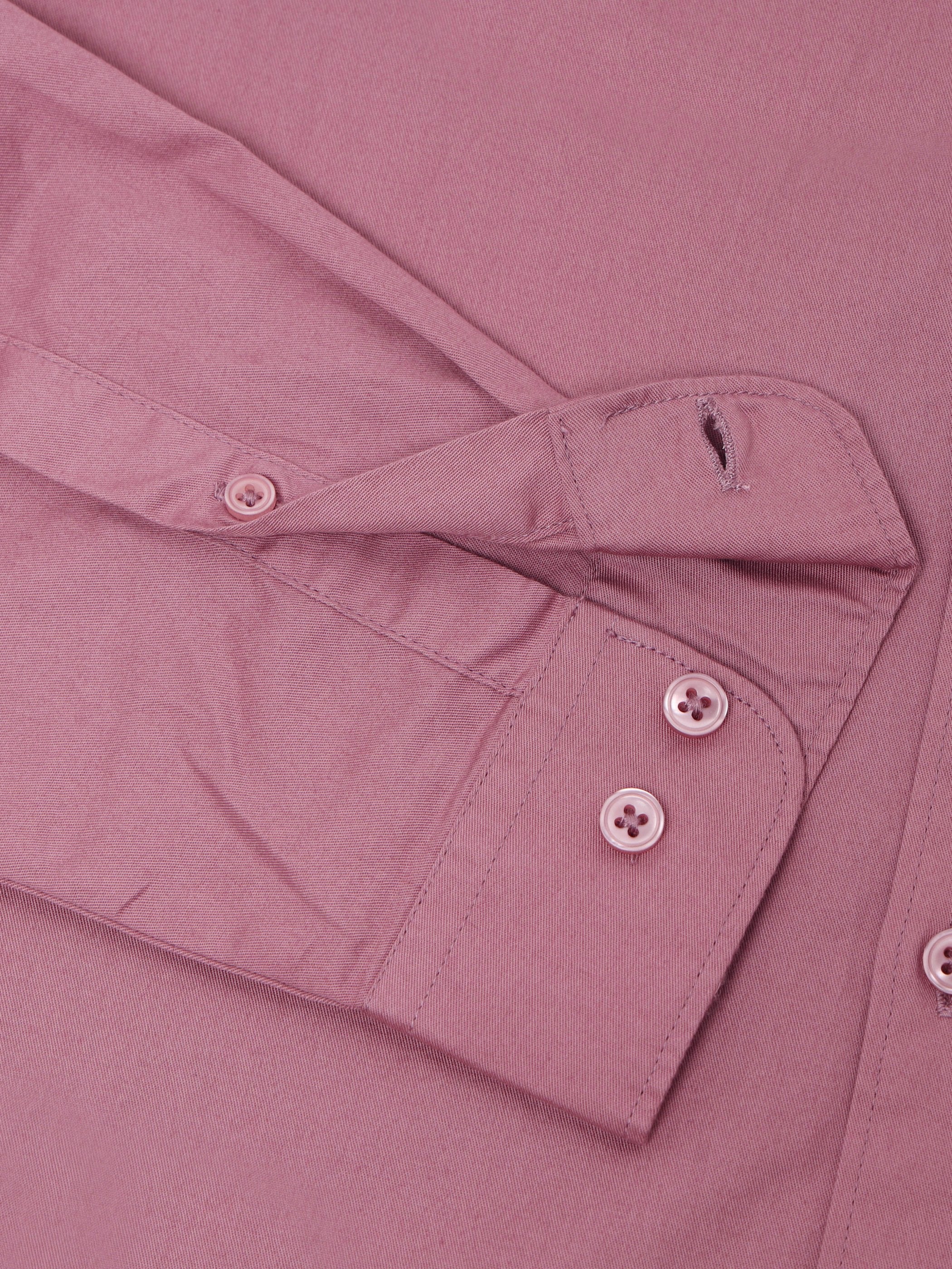 Men Mauve Solid Shirt