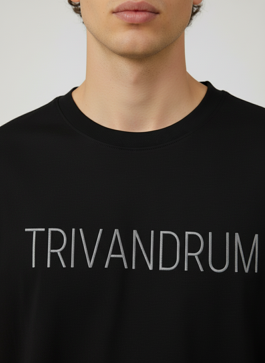 Men Printed Cotton Oversized T-Shirt