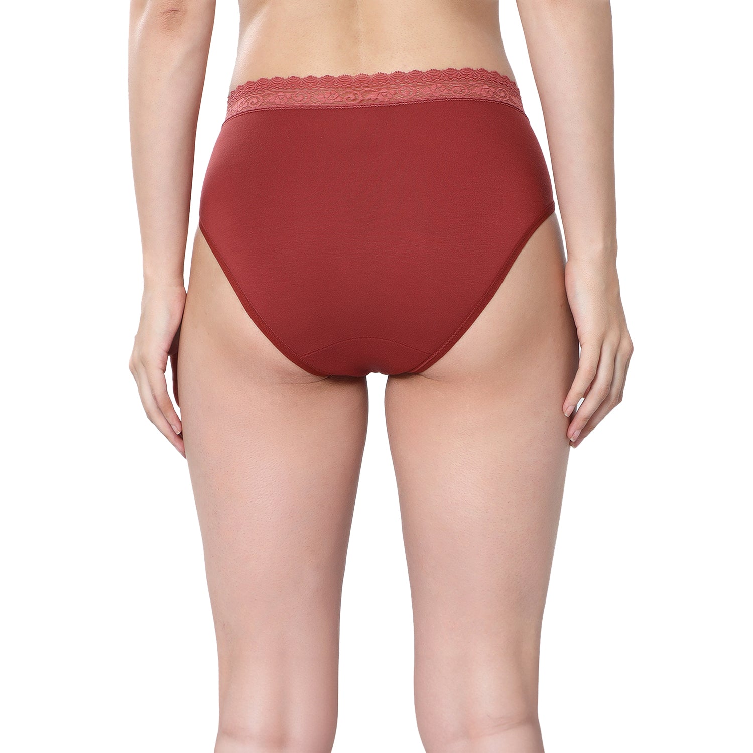 Medium Rise 3/4th Coverage Lace Hipster Pack Of 2