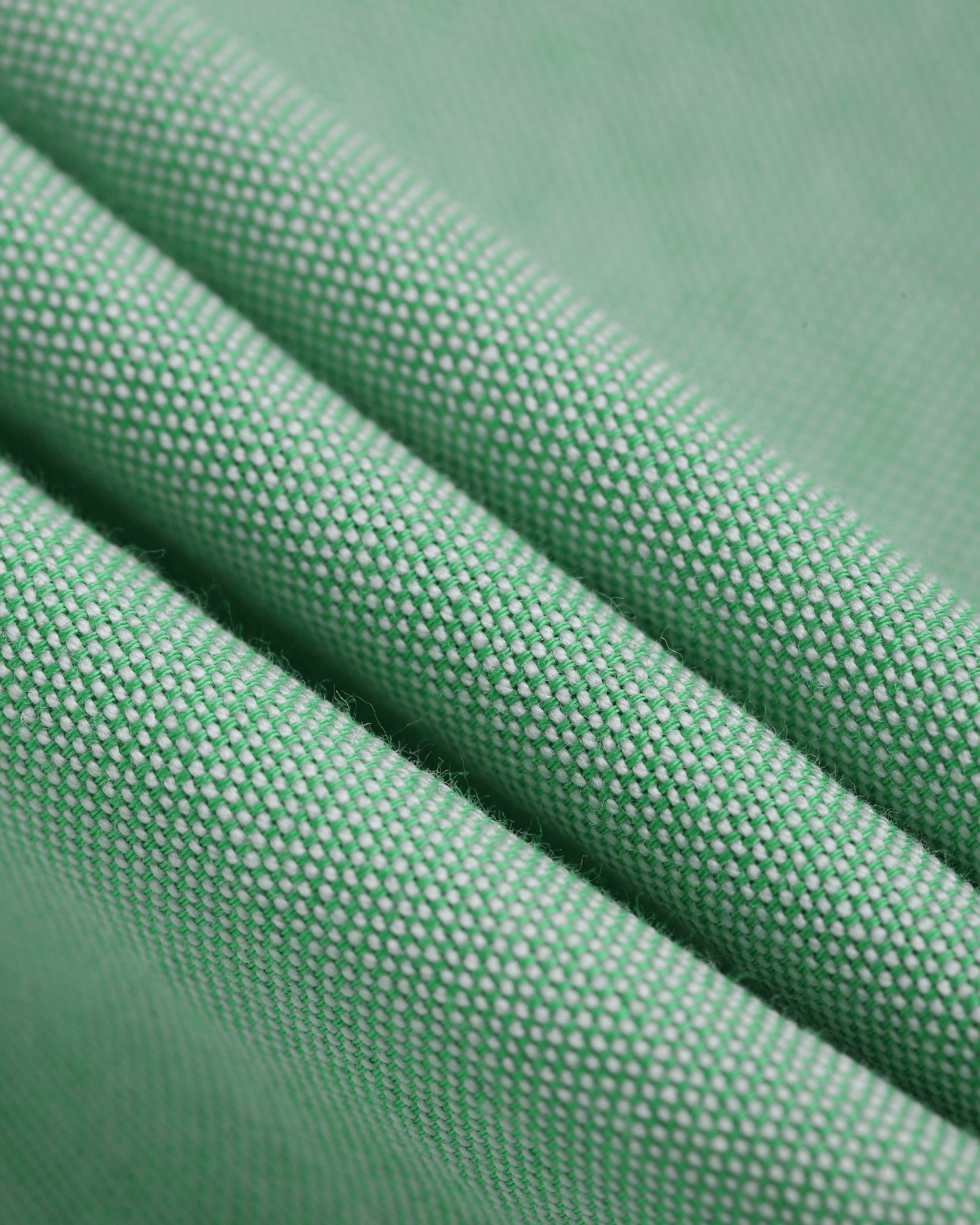 Men Green Oxford Shirt