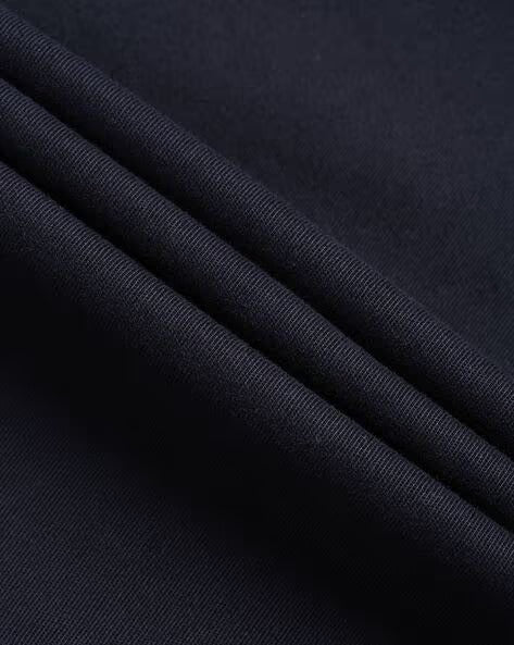 Men Navy Blue Cotton Twill Shirt